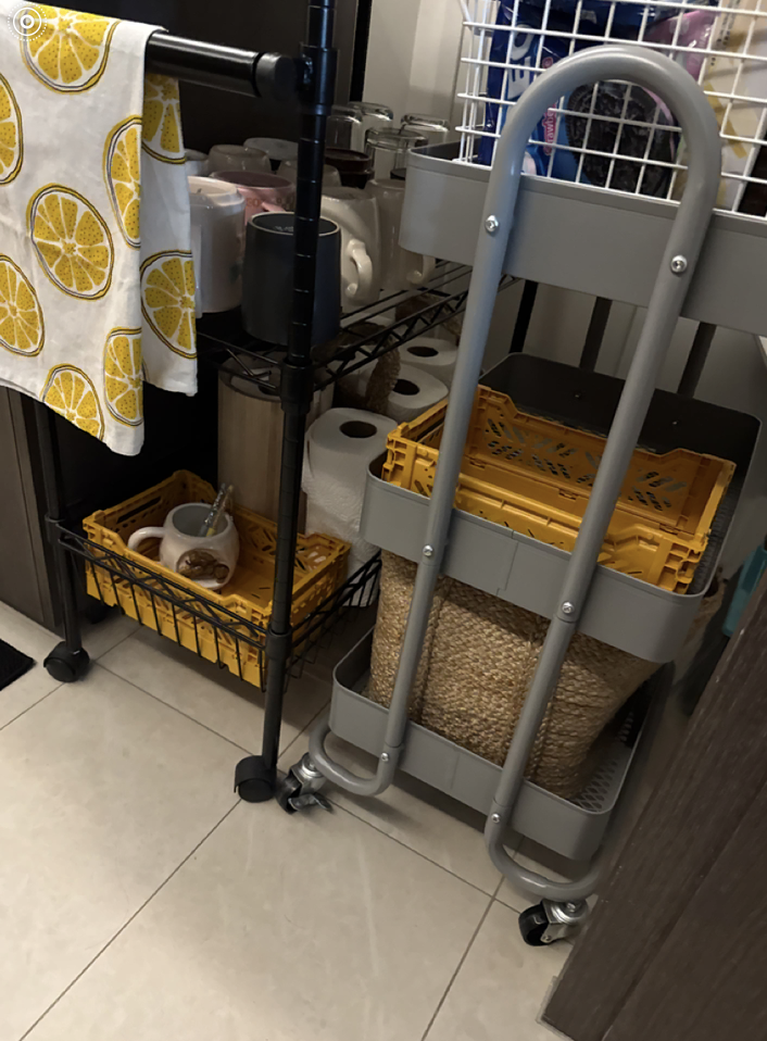 Customer home photo 27: Very cute and the color is so vibrant! love these for organization.