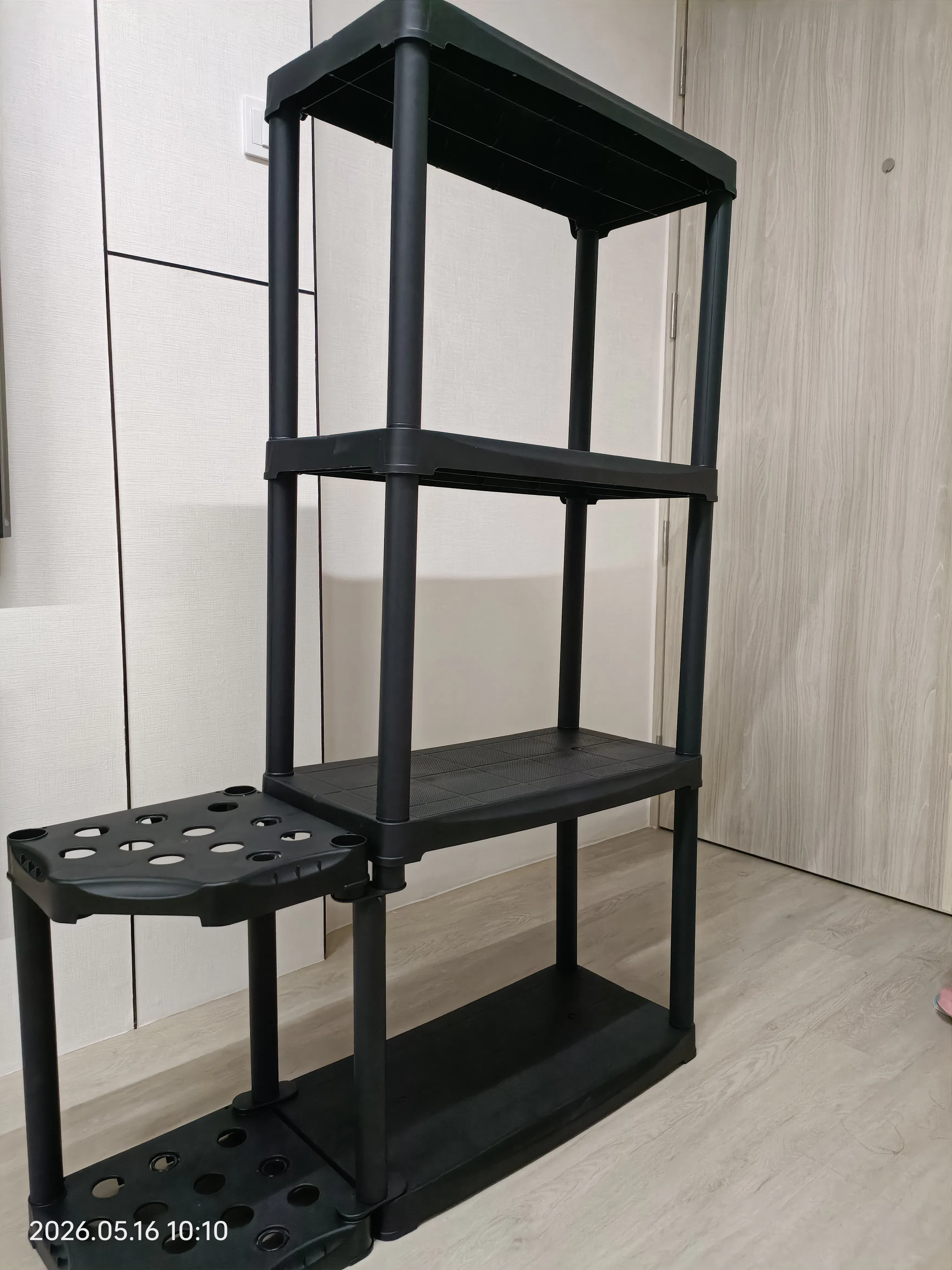 Customer home photo 1: Fast delivery. Well received and in good condition. It is compact. Good to use for organise stuffs at the utility room to make use of the limited space.
