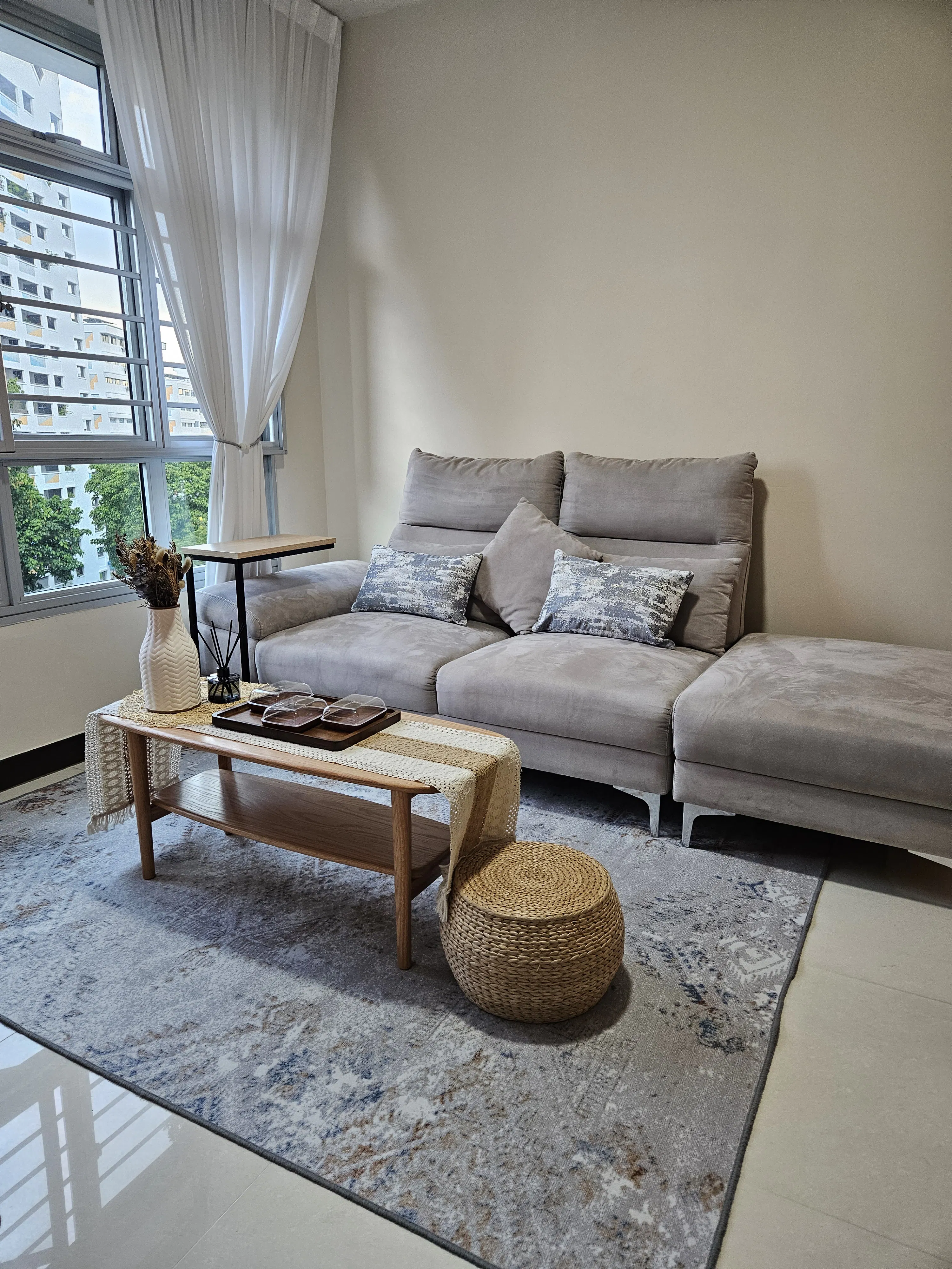 Nigel Narrow Coffee Table 1m