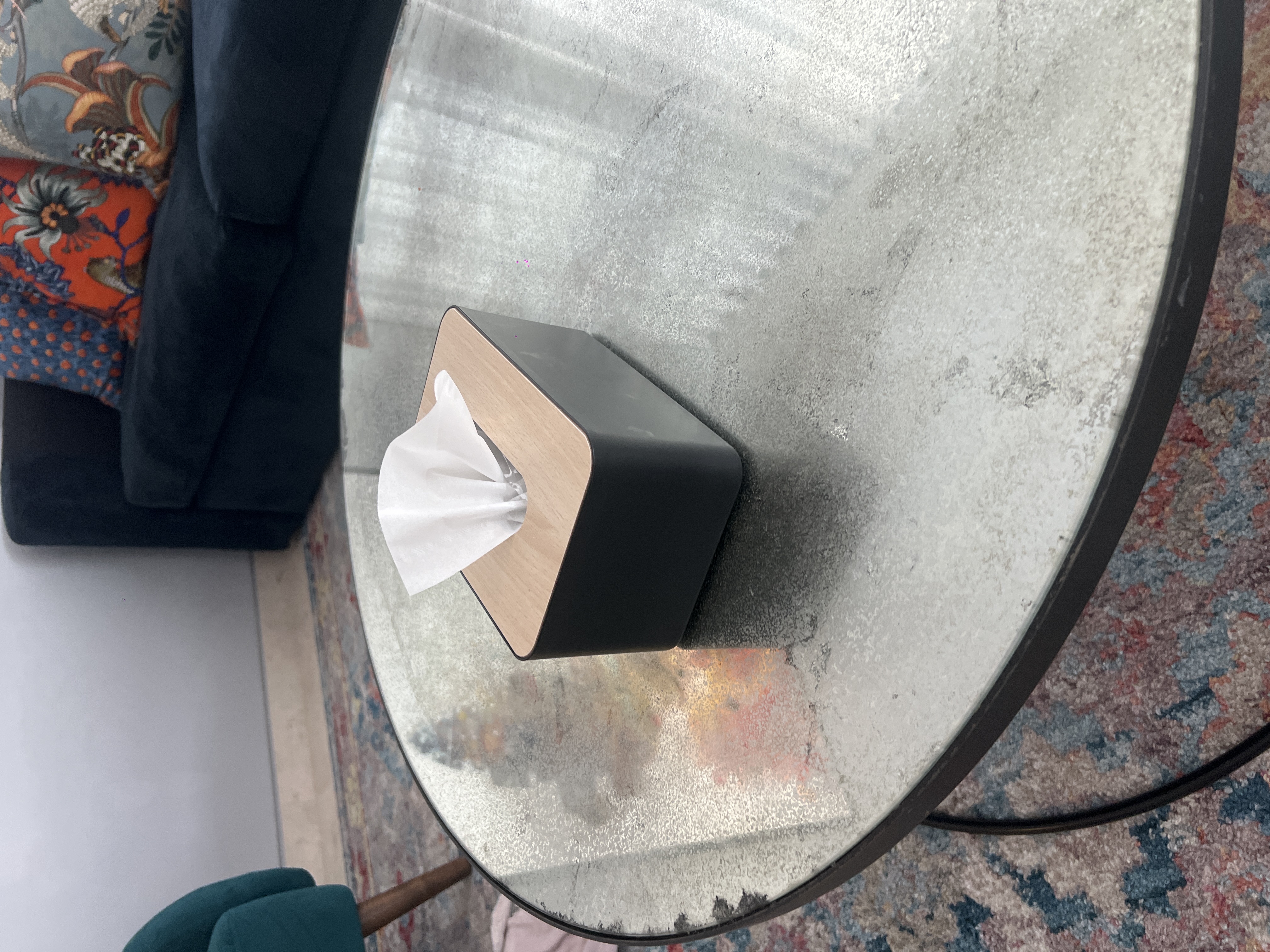 Customer home photo 28: Perfectly as a tissue box you don’t mind leaving on the table
