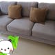 Soma 3 Seater Sofa - Grey (Scratch Resistant)