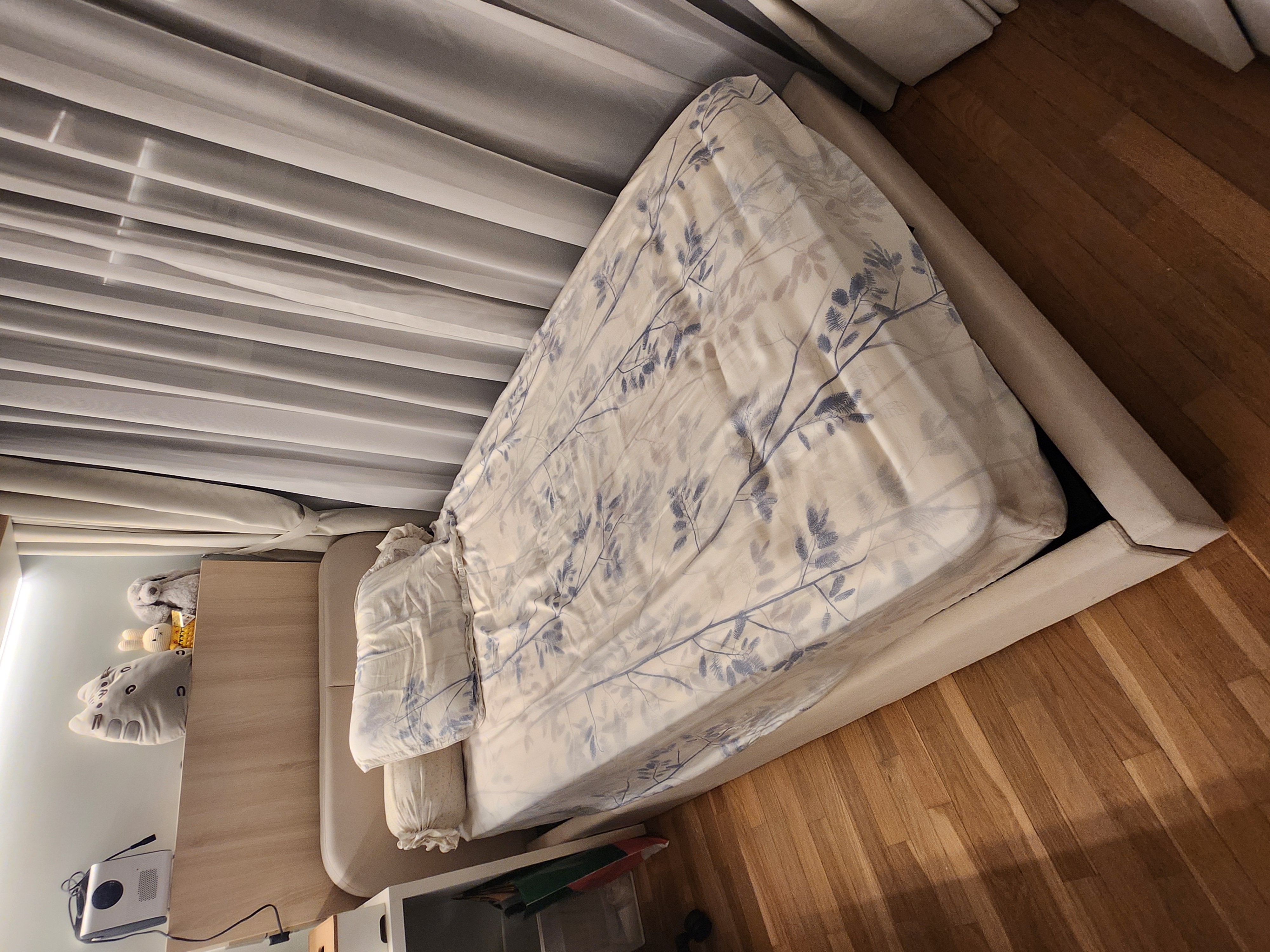 Customer home photo 16: Perfect fit and great to have extra storage space underneath.
