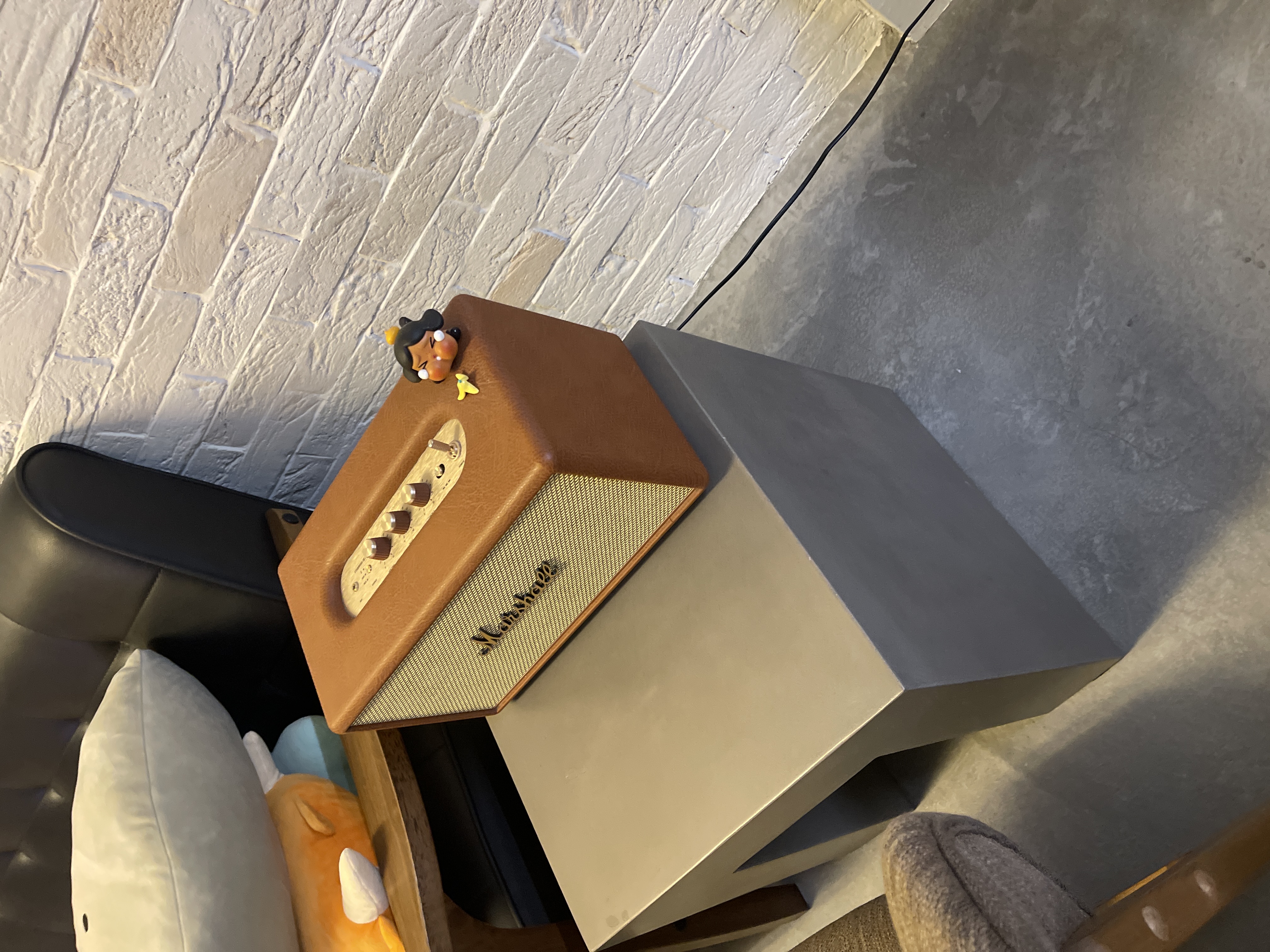 Customer home photo 2: Always  like the sturdy industrial cement look