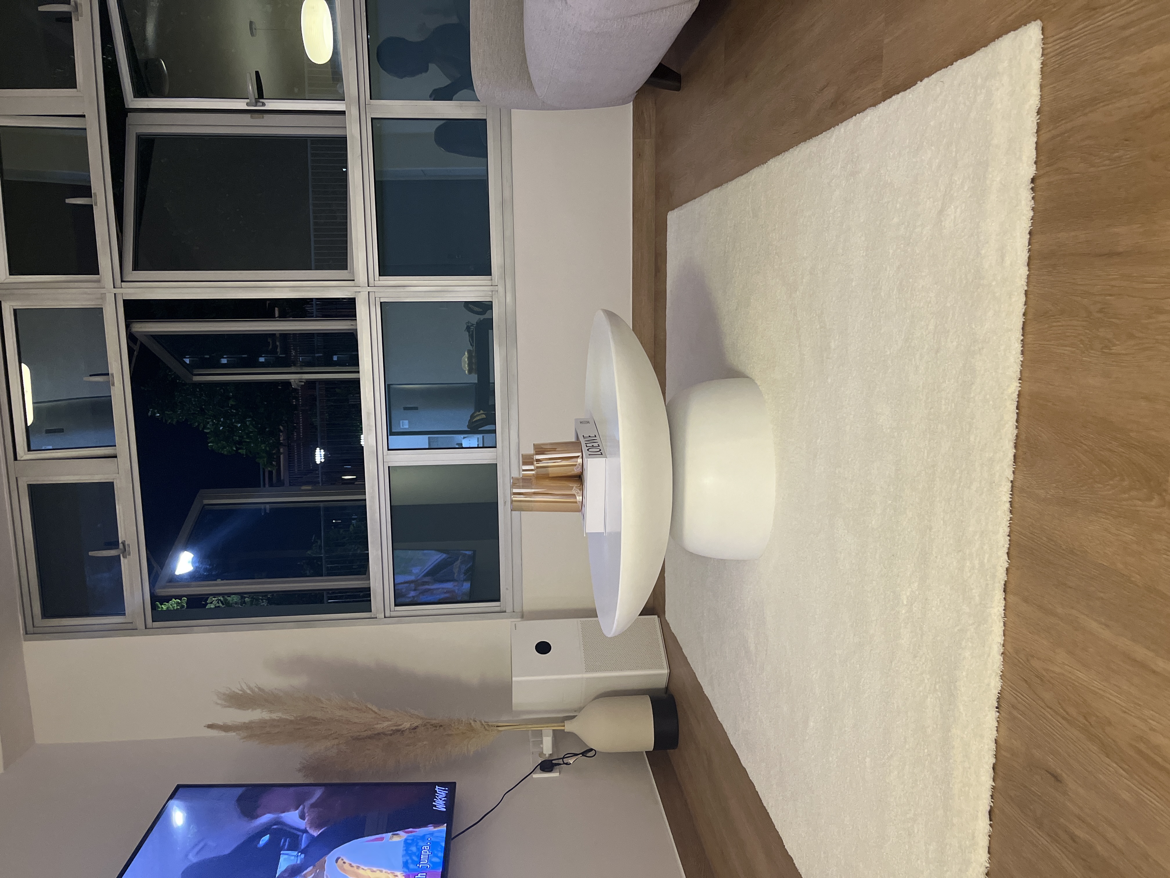 Customer home photo 4: Table is solid and sturdy. Love how well it fits into my space and adds to the overall aesthetic.