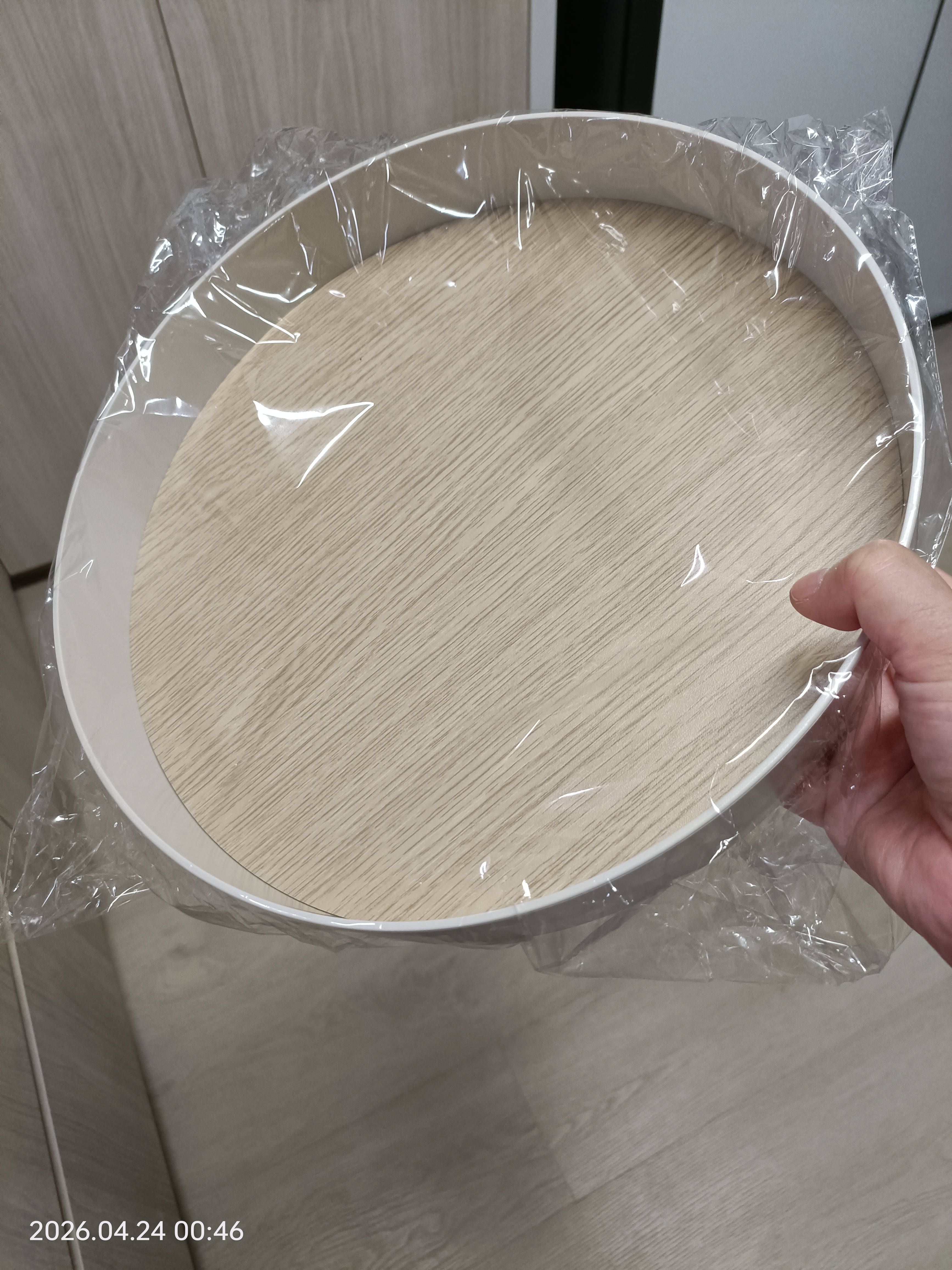 Customer home photo 2: Happy with the product. Looks nice and useful. Delighted with the service and the product. Will order again when needed.