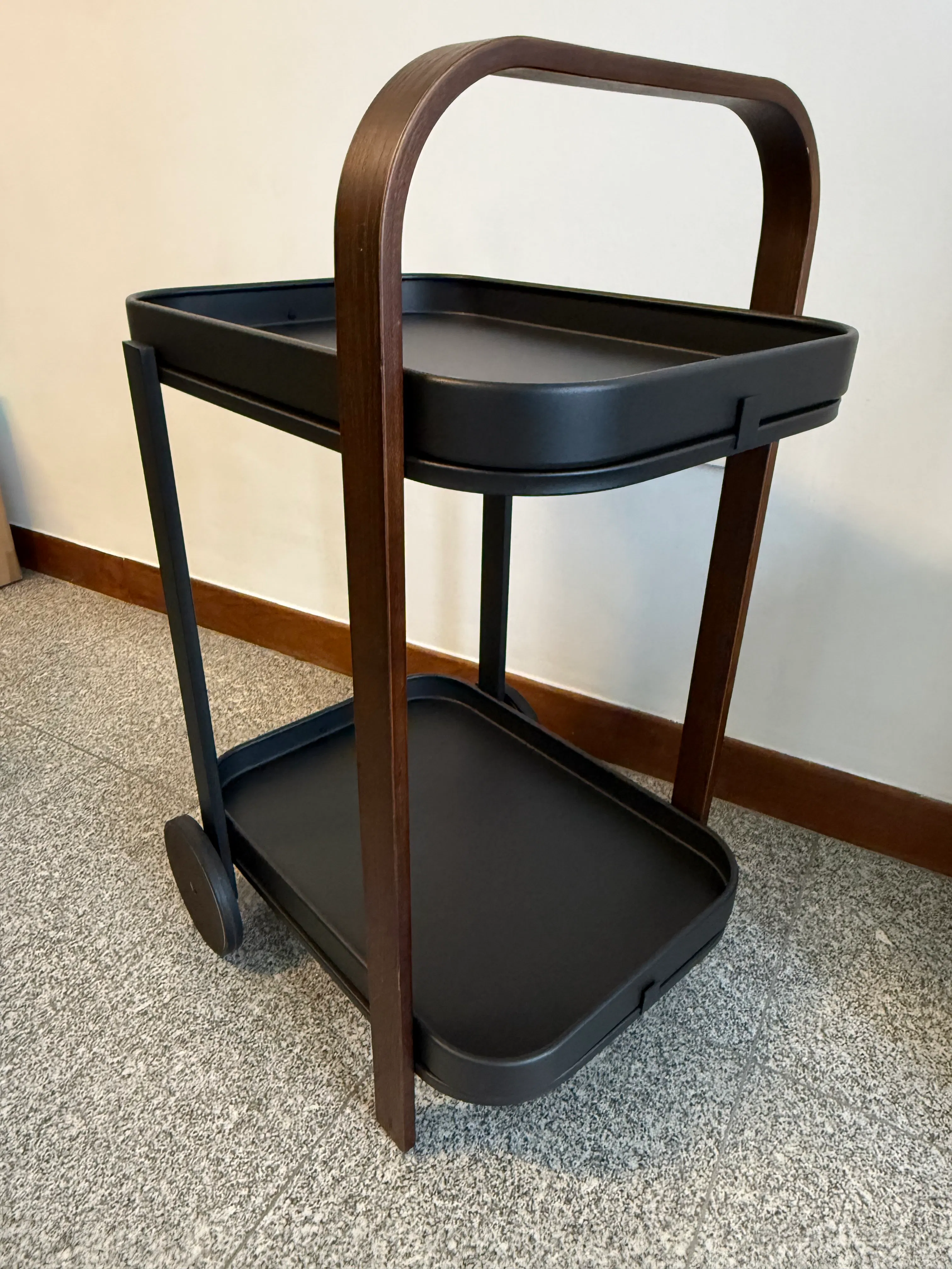 Customer home photo 3: Easy to fix and very sturdy! Really love this product. Helps to keep my countertop clear and can move the trolley around easily. Would totally recommend if you are looking for one.