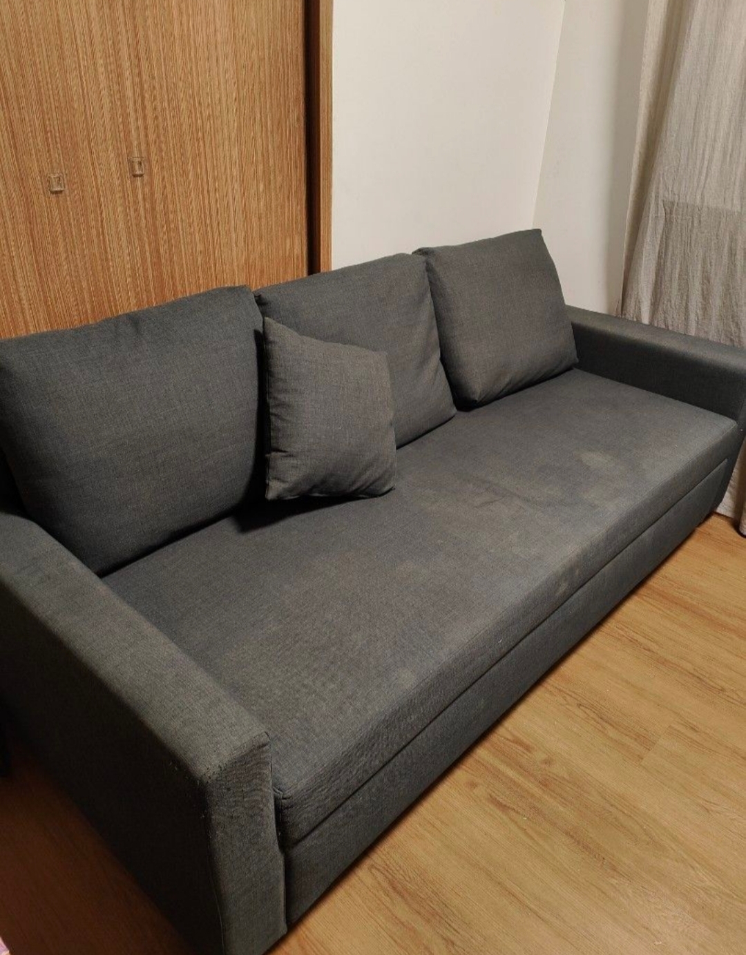 Customer home photo 4: This sofa bed was worth the wait. It was firm as mentioned till the extend I rarely sleep on my bed 😅