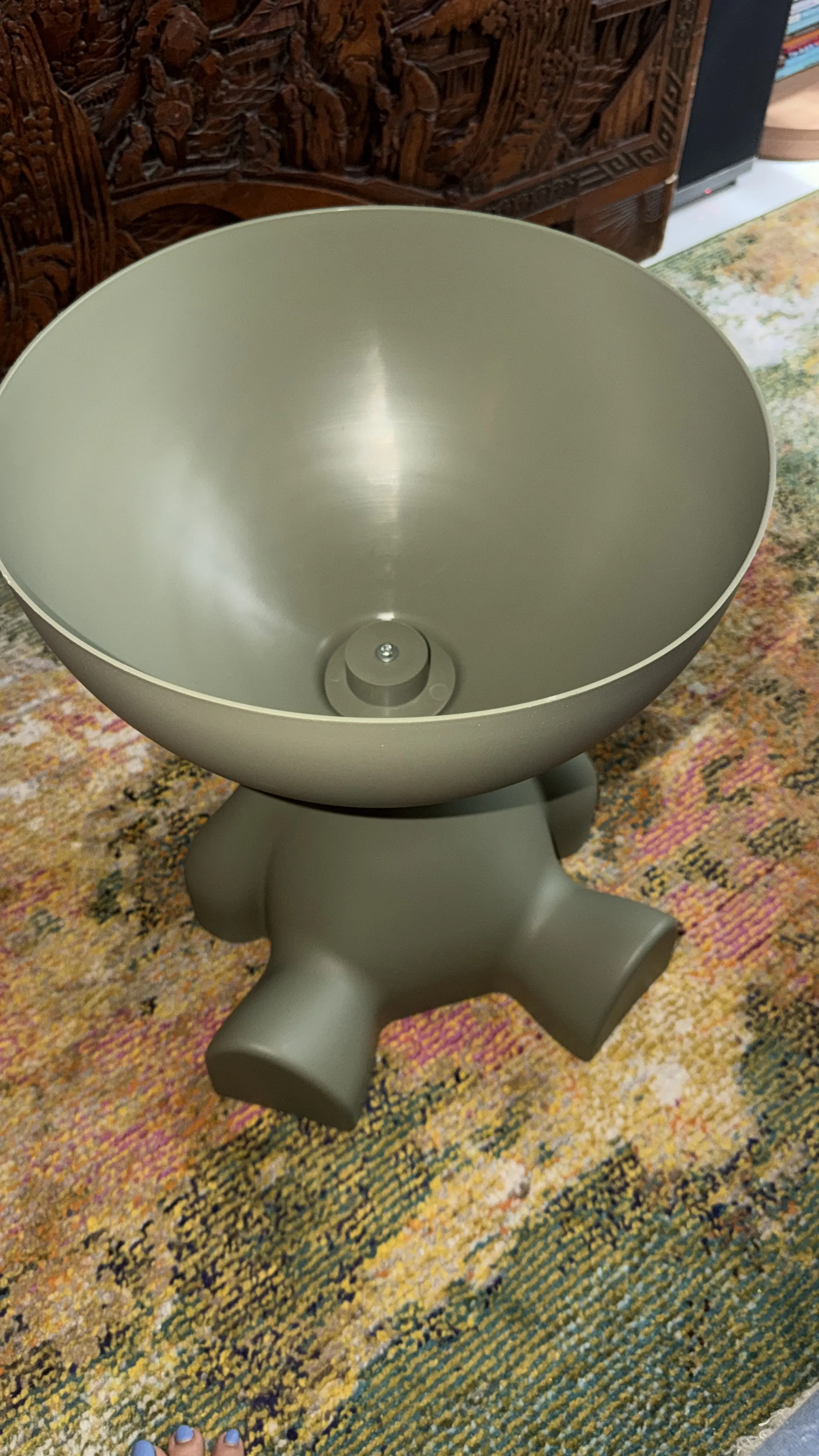 Zacky Buddy Side Table - Sage Green
