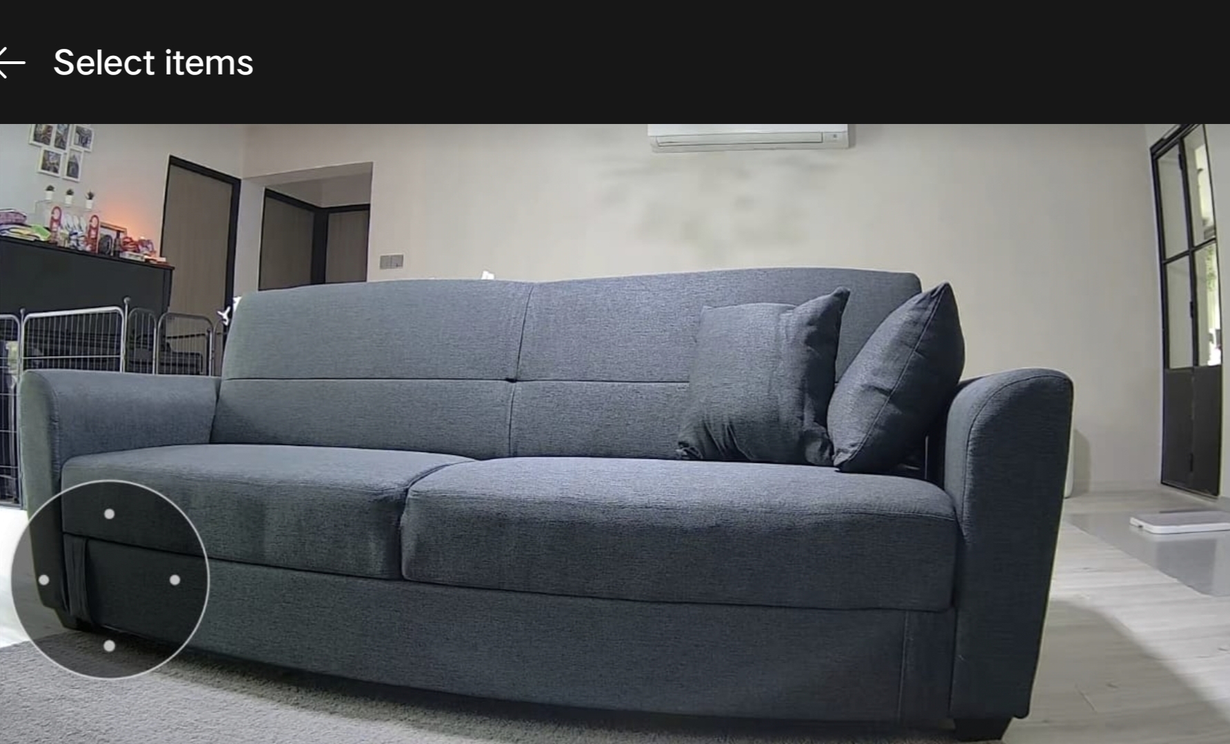 Customer home photo 2: Good value though a little stiff for now