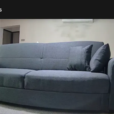 Customer home photo 2: Good value though a little stiff for now