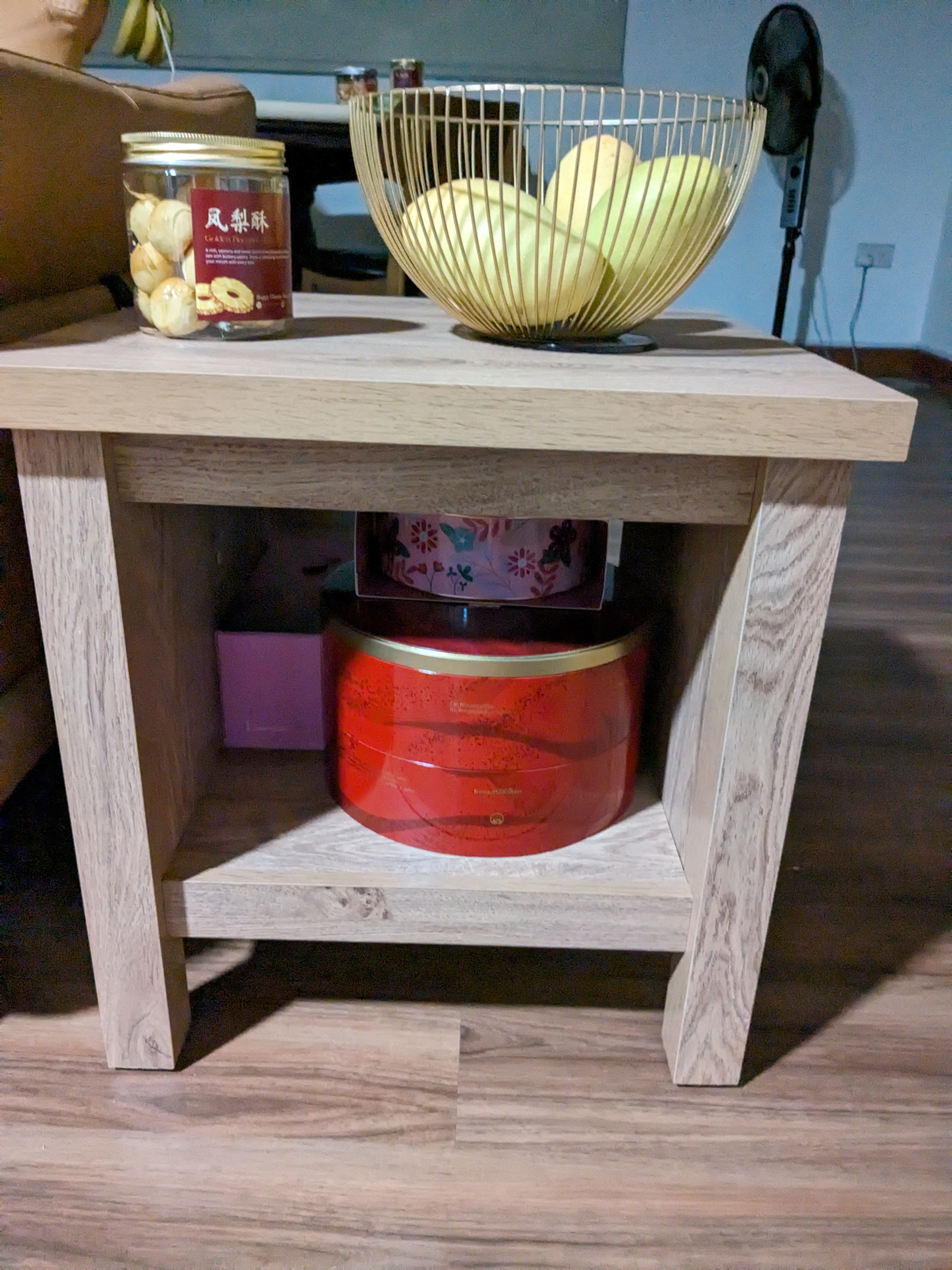 Customer home photo 2: A very good quality side table.