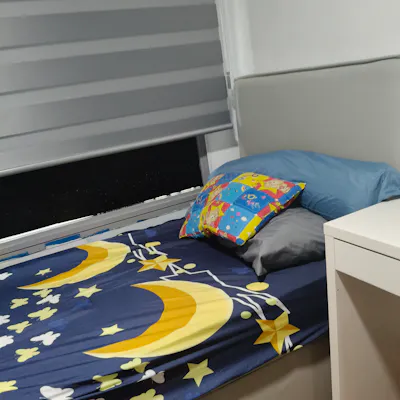 Customer home photo 1: Bought 2 single bed. Good quality. Good service
