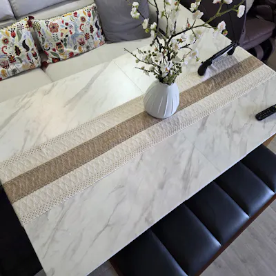 Customer home photo 2: Beautiful extendable table. Good quality caftmanship too.