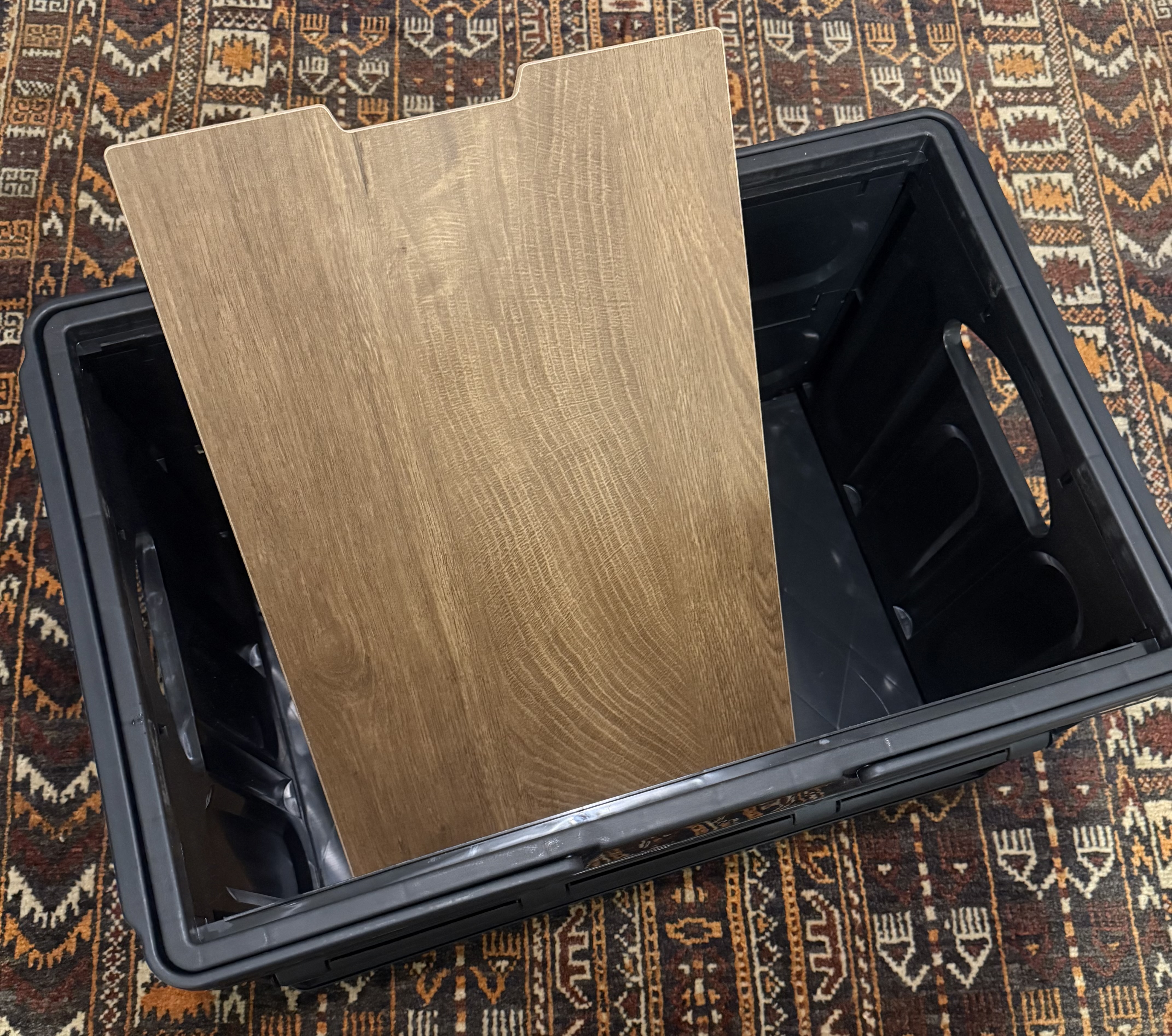 Blake Foldable Storage Box - Black