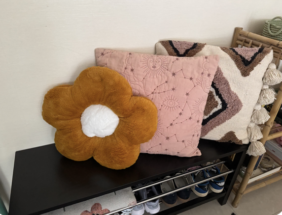Customer home photo 6: Beautiful and very comfy. I love this for my bench, it adds a pop of color.