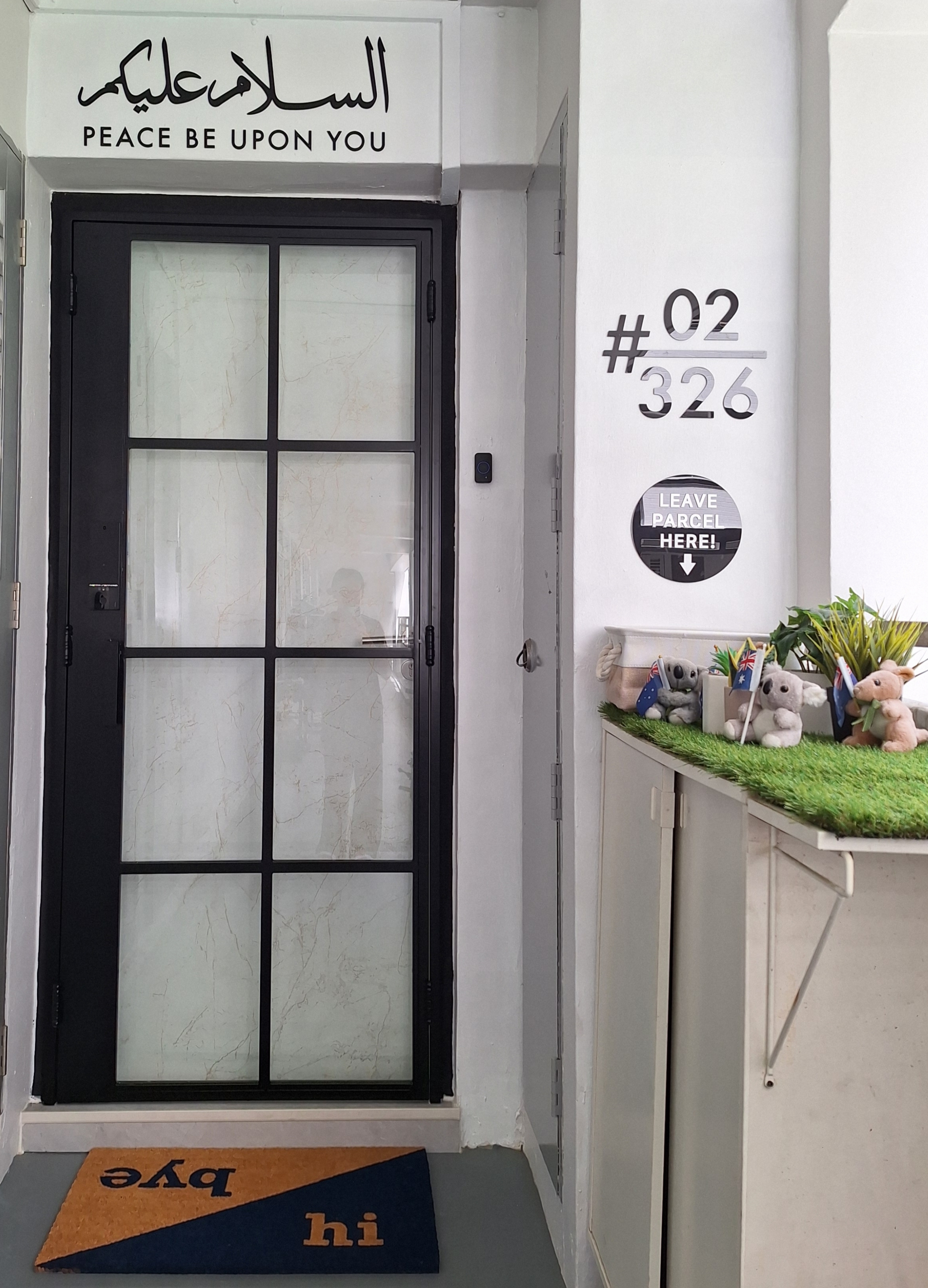 Customer home photo 1: Nice Door Mat for my lovely abode.