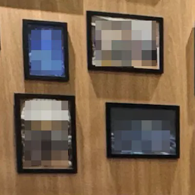 Customer home photo 3: makes a great collage wall