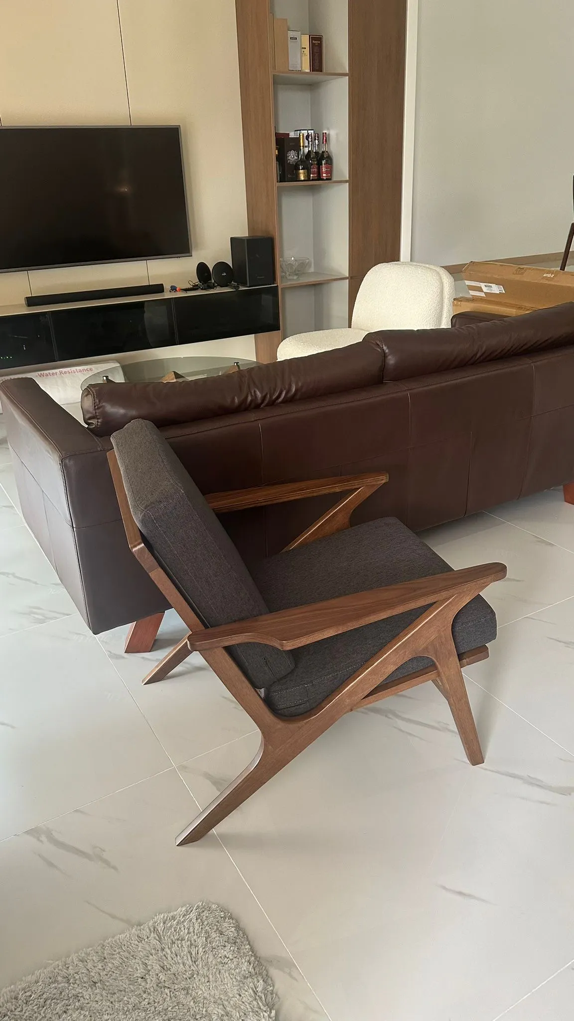Customer home photo 1: Comfortable swivel chair