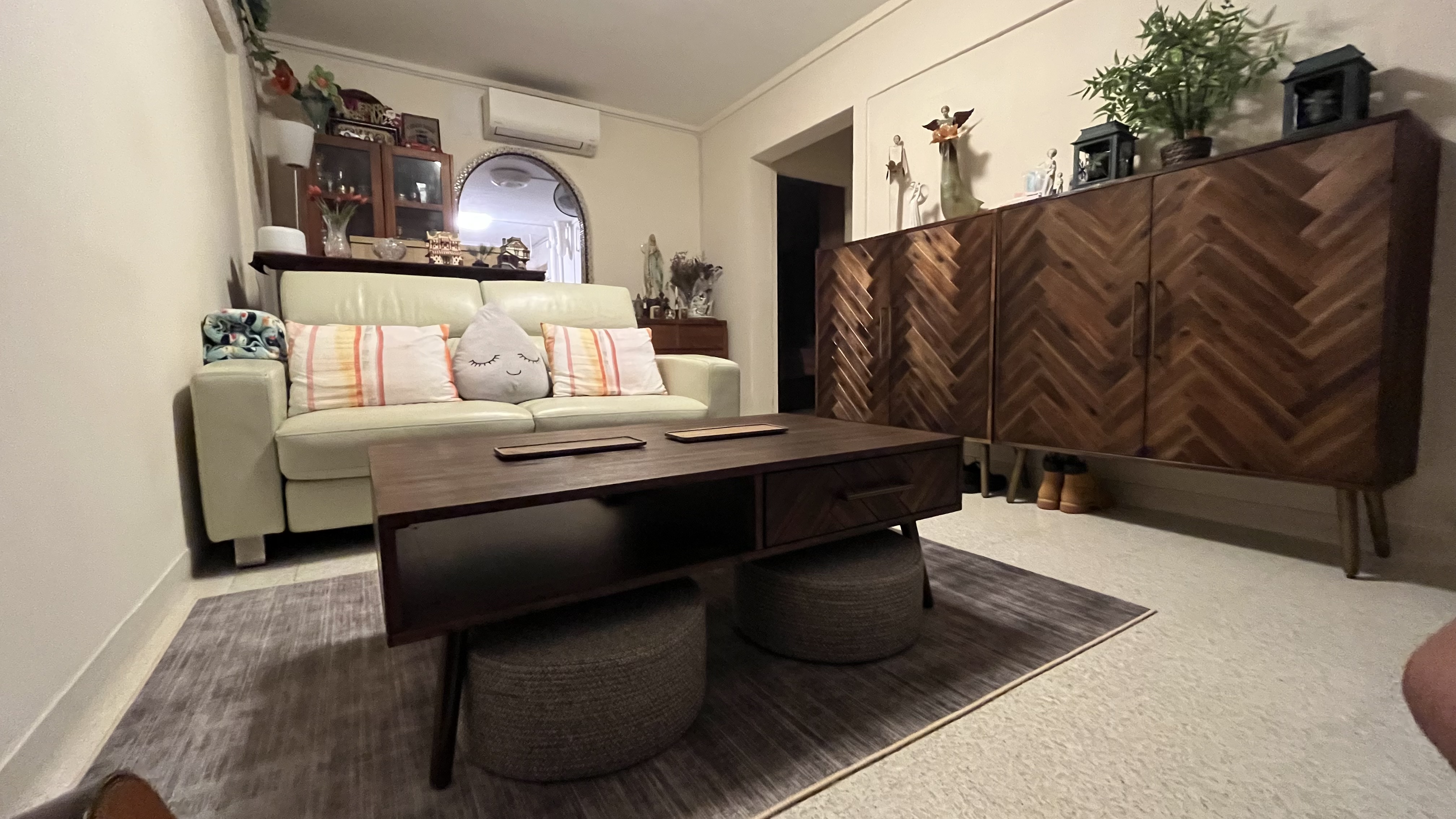 Customer home photo 3: Coffee table matches with my shoe cabinet. Love it