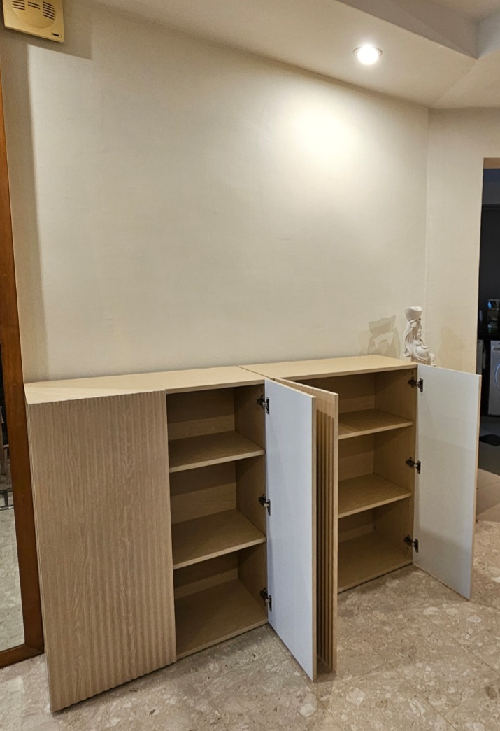Heidi Tall Cabinet 0.8m - Oak