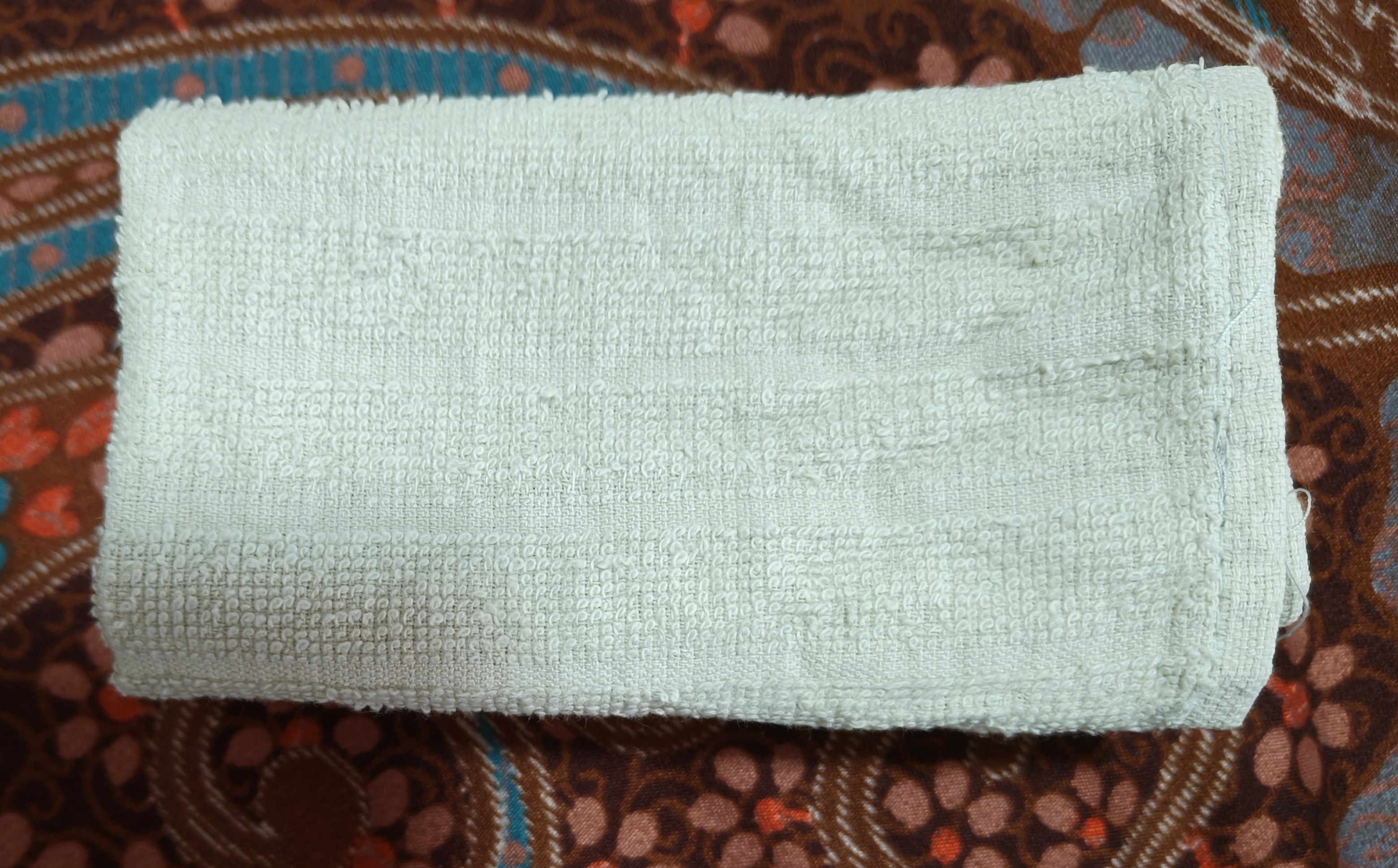 Customer home photo 2: The face towels were delivered on time. My mum was delighted when she received the face towels. They are soft and the colour matches the one from the listing nicely.
