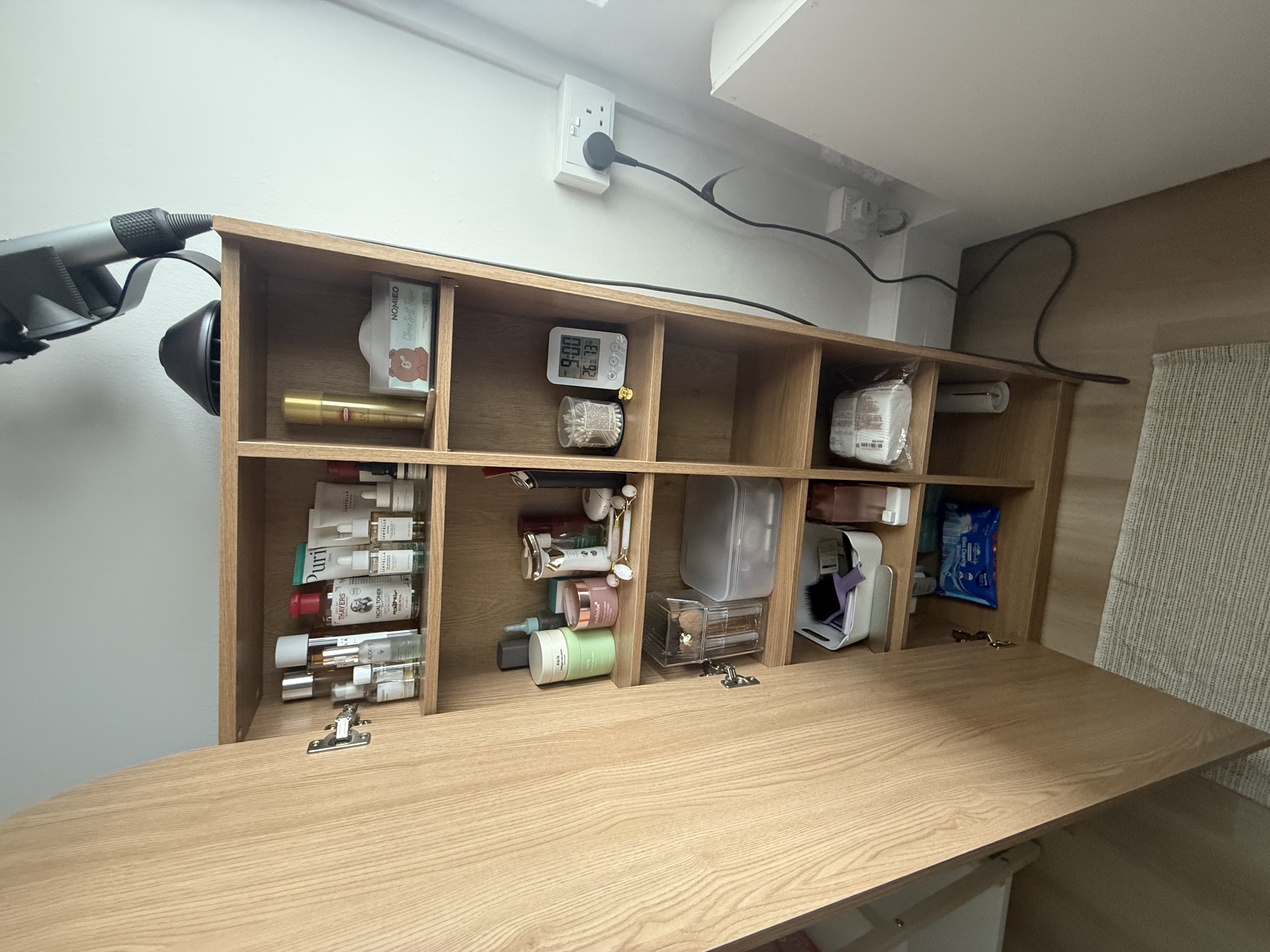 Customer home photo 20: Love the many storage compartments, the quality and helps me store my skincare and not having to worry about dust.