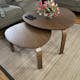 Stephanie Nesting Coffee Table - Cocoa