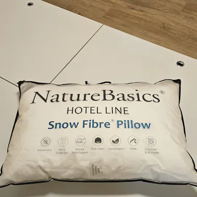 Customer home photo 3: Pillow is really soft and comfy.