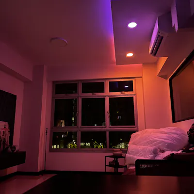 Customer home photo 1: I love that it adds so much ambience to my home and I can switch it up anytime I want for any kind of mood!!! Gonna change my dining ones to hue soon too!!!!