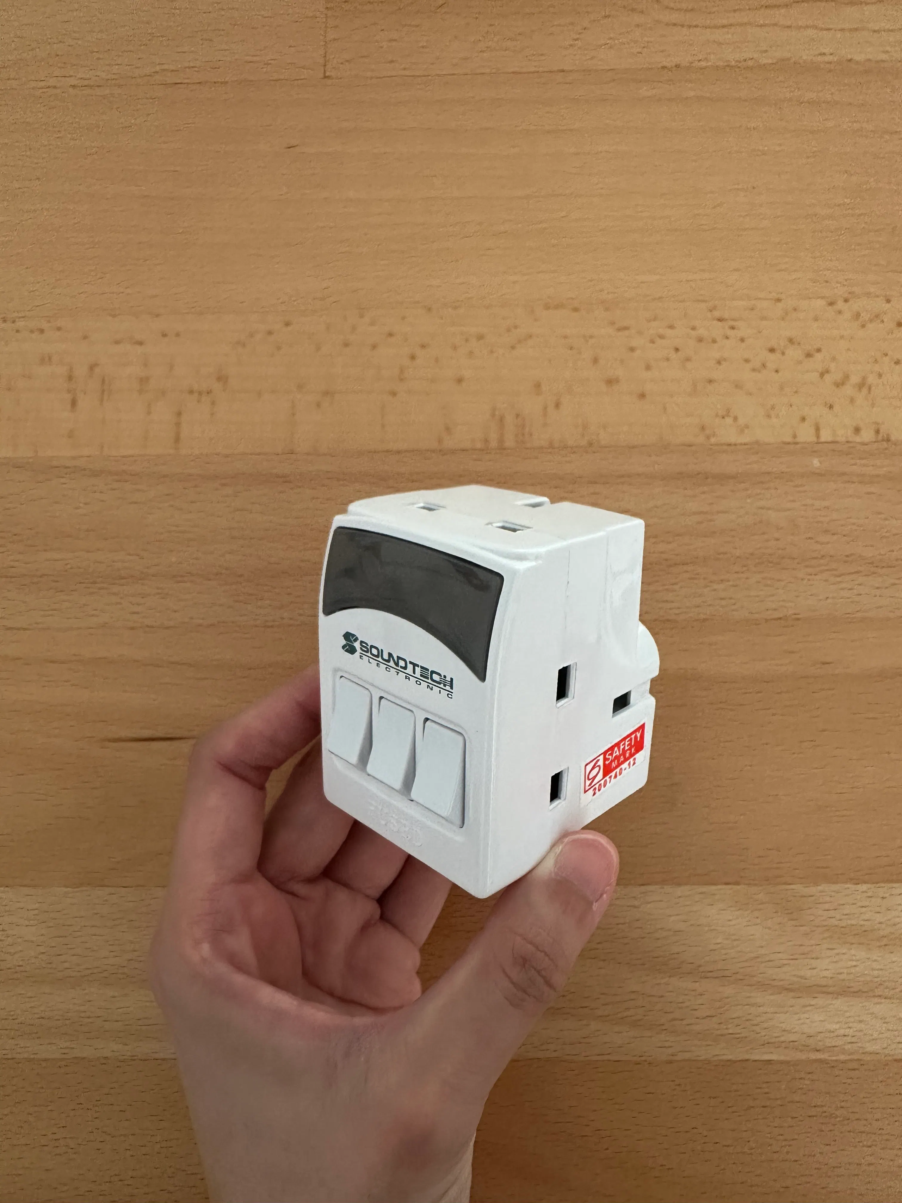 Customer home photo 2: Convenient to charge 3 devices at the same time. Comes with 3 years warranty too!
