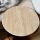 Blair Round Side Table - Travertine (Sintered Stone)