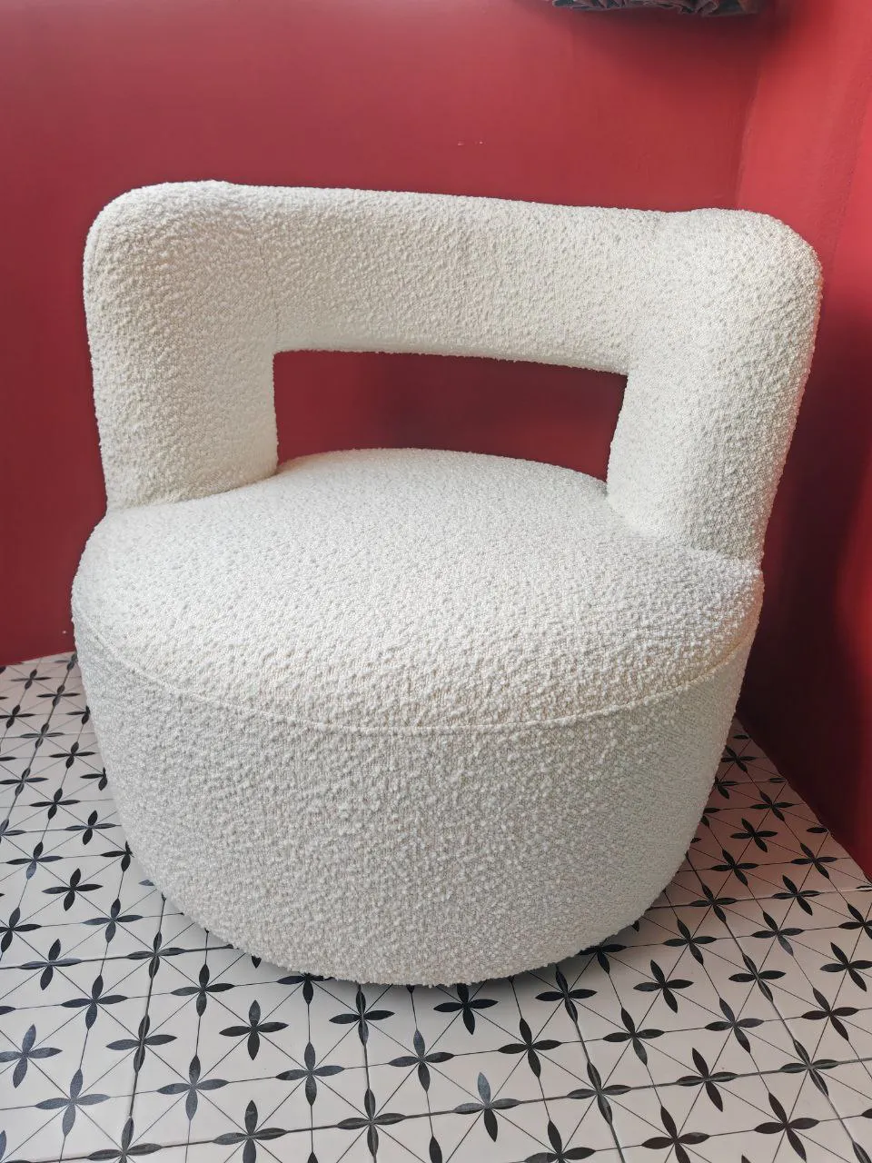 Customer home photo 3: Sturdy build, no creaks, no nooks. Perfect lounge chair.