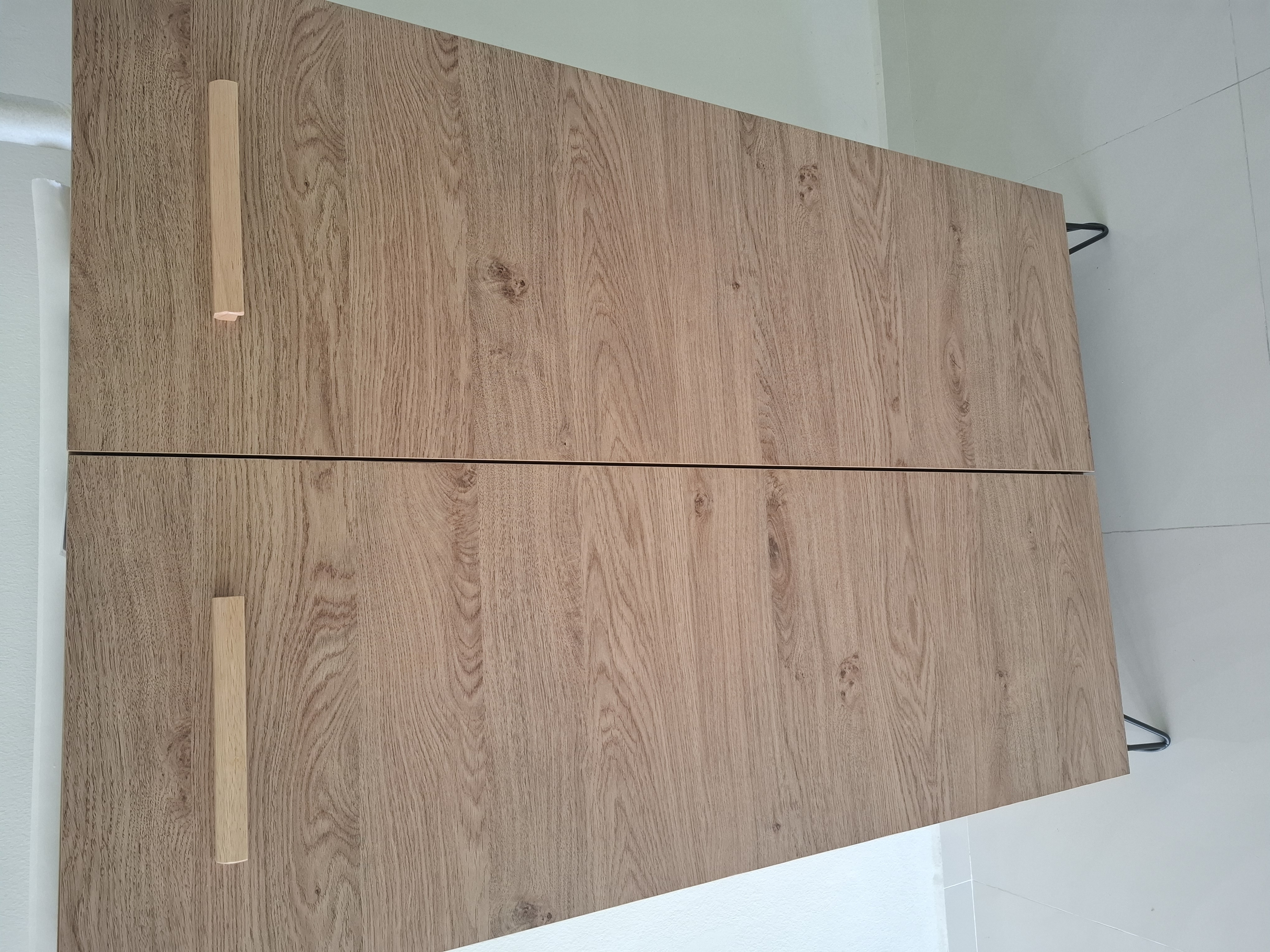 Customer home photo 4: Slim and tall shoe cabinet with steady legs  able to store more shoes than I had expected!