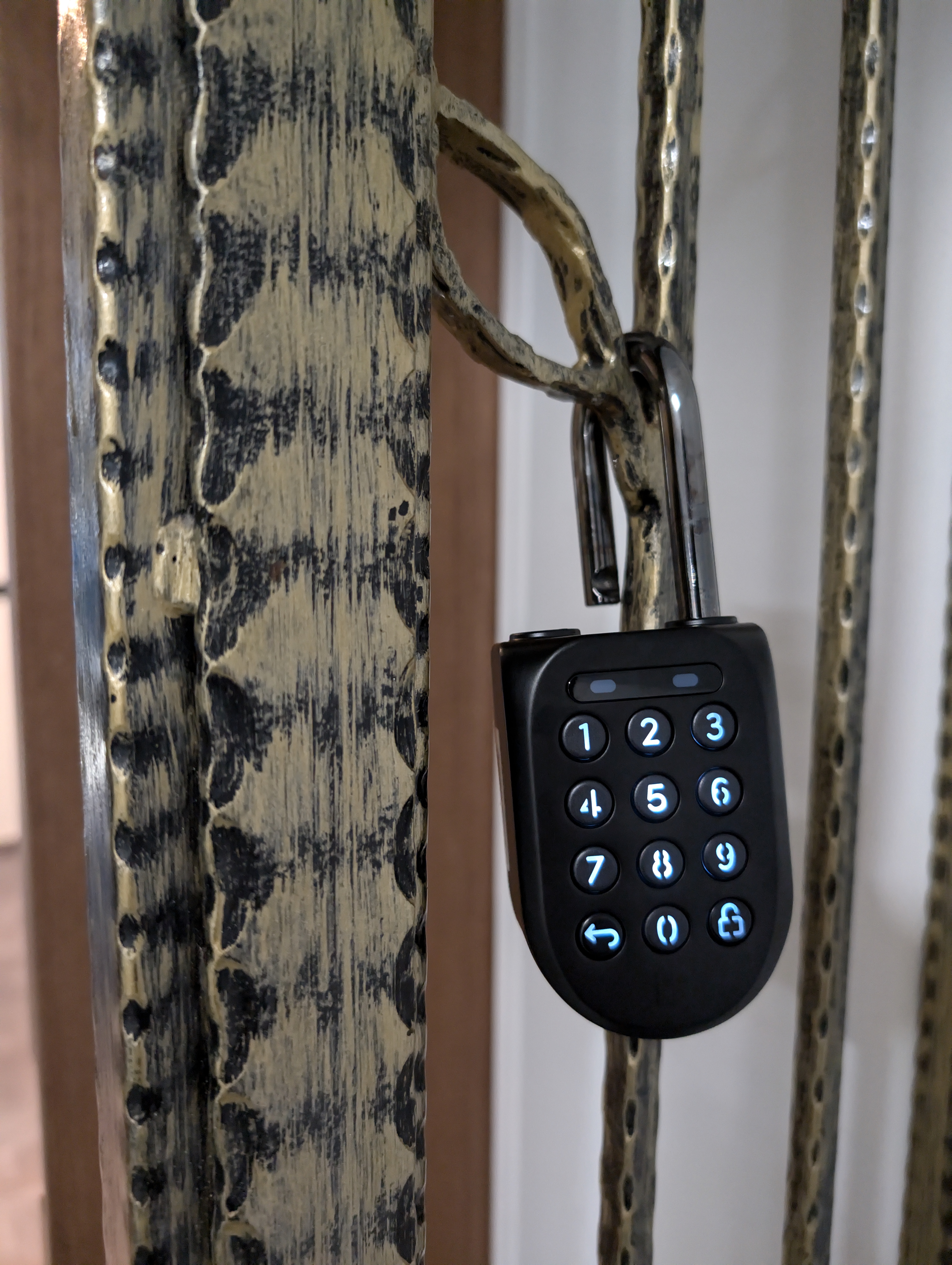 Customer home photo 1: will never go wrong with igloohome products. very reliable and secure.   has a better bluetooth range then the padlock 1.