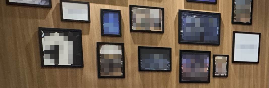 Customer home photo 6: makes a great collage wall