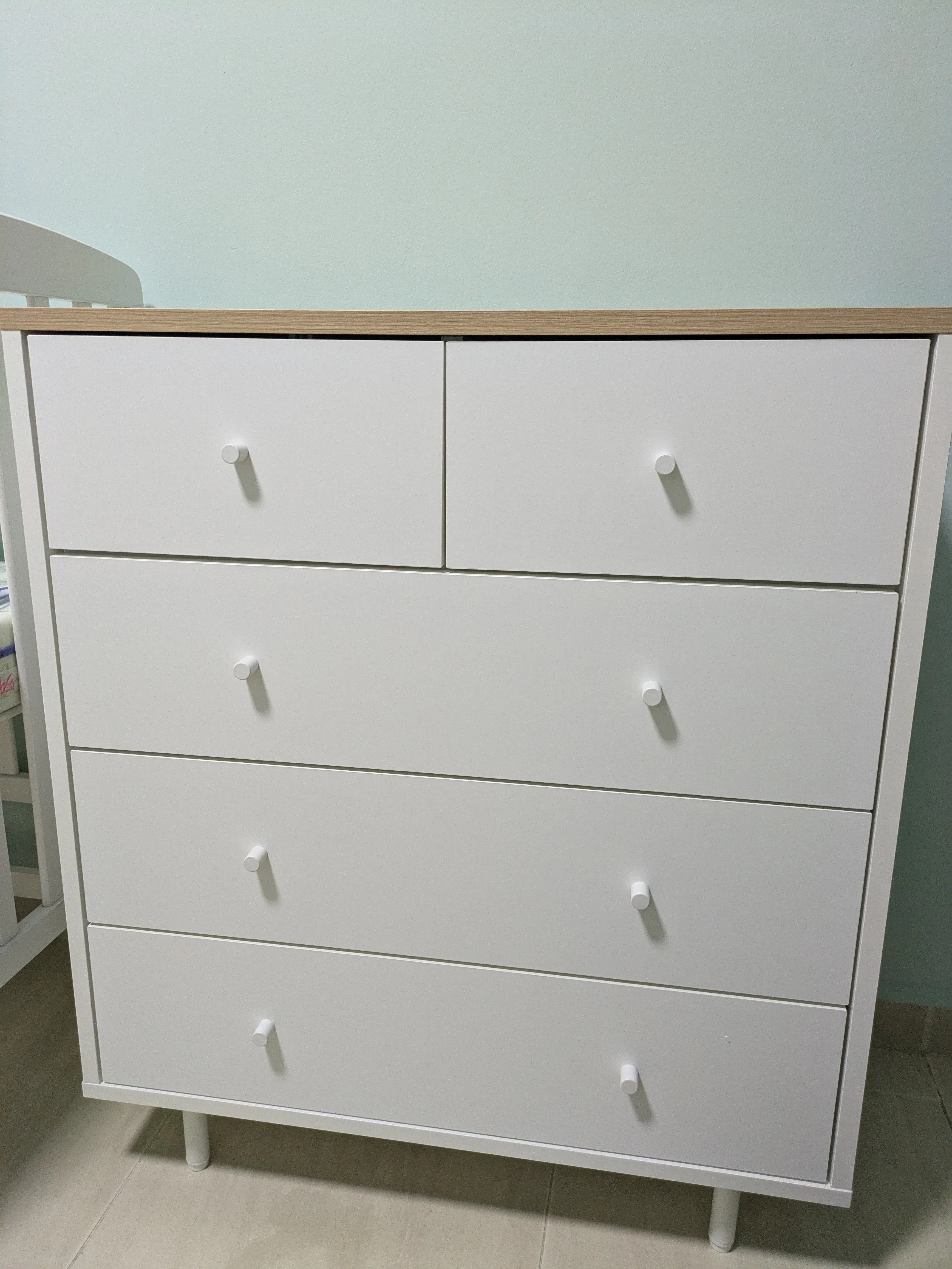 Madeline Modular 5 Drawer Chest 0.7m