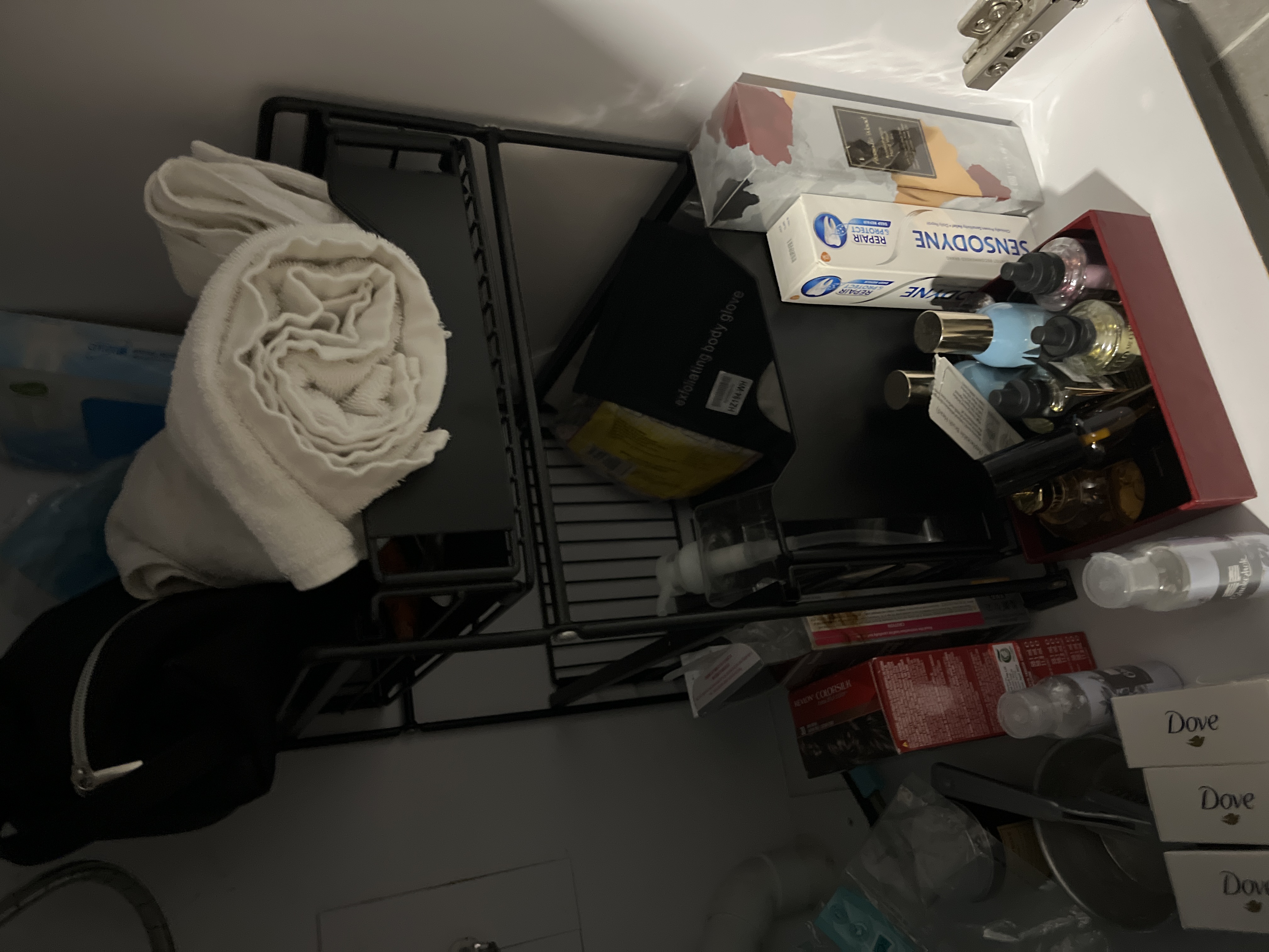 Customer home photo 2: Good to store supplies and movable drawer for easy access