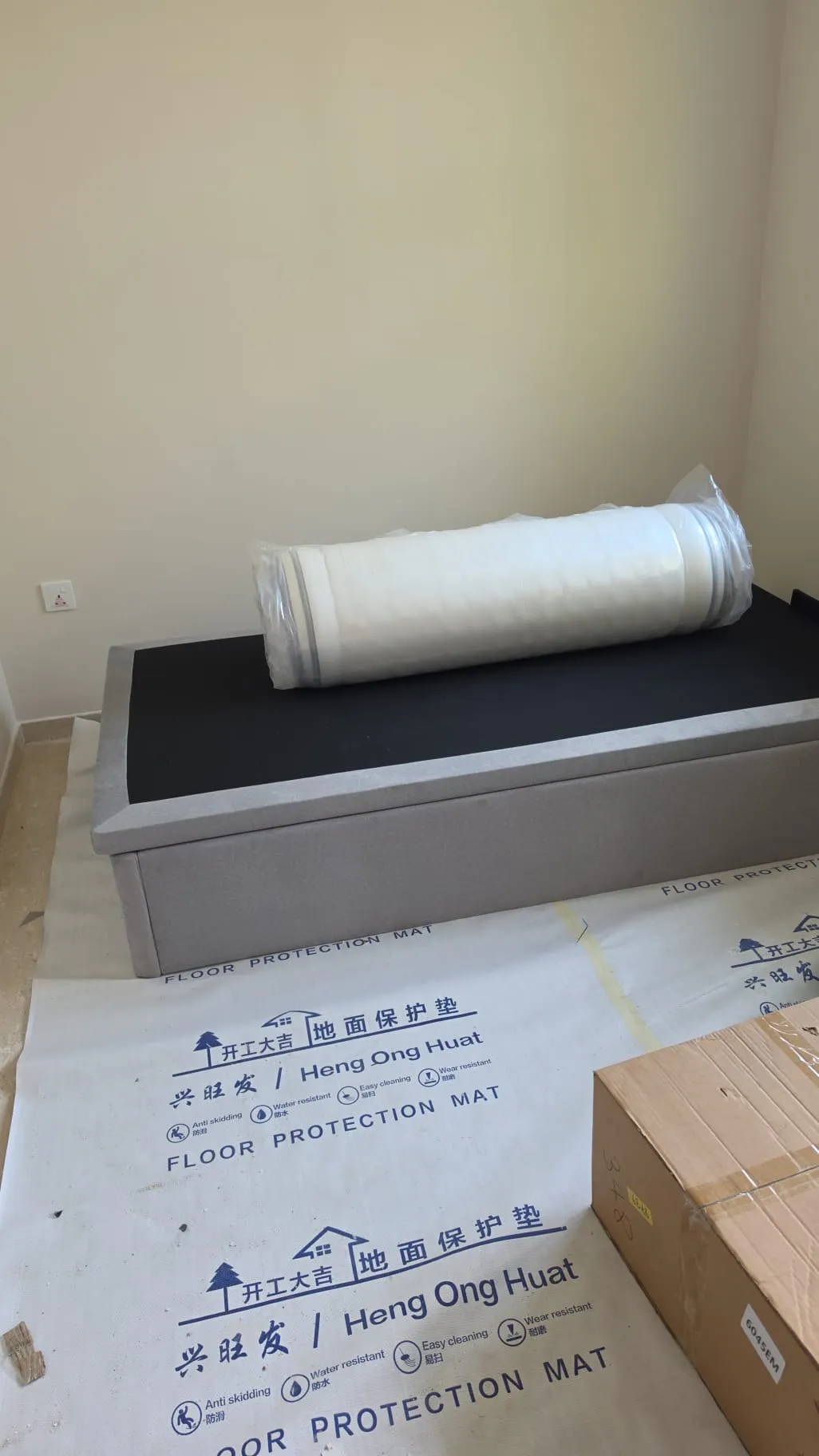 Vera Super Single Storage Bed - Mink Grey (Pet Friendly)