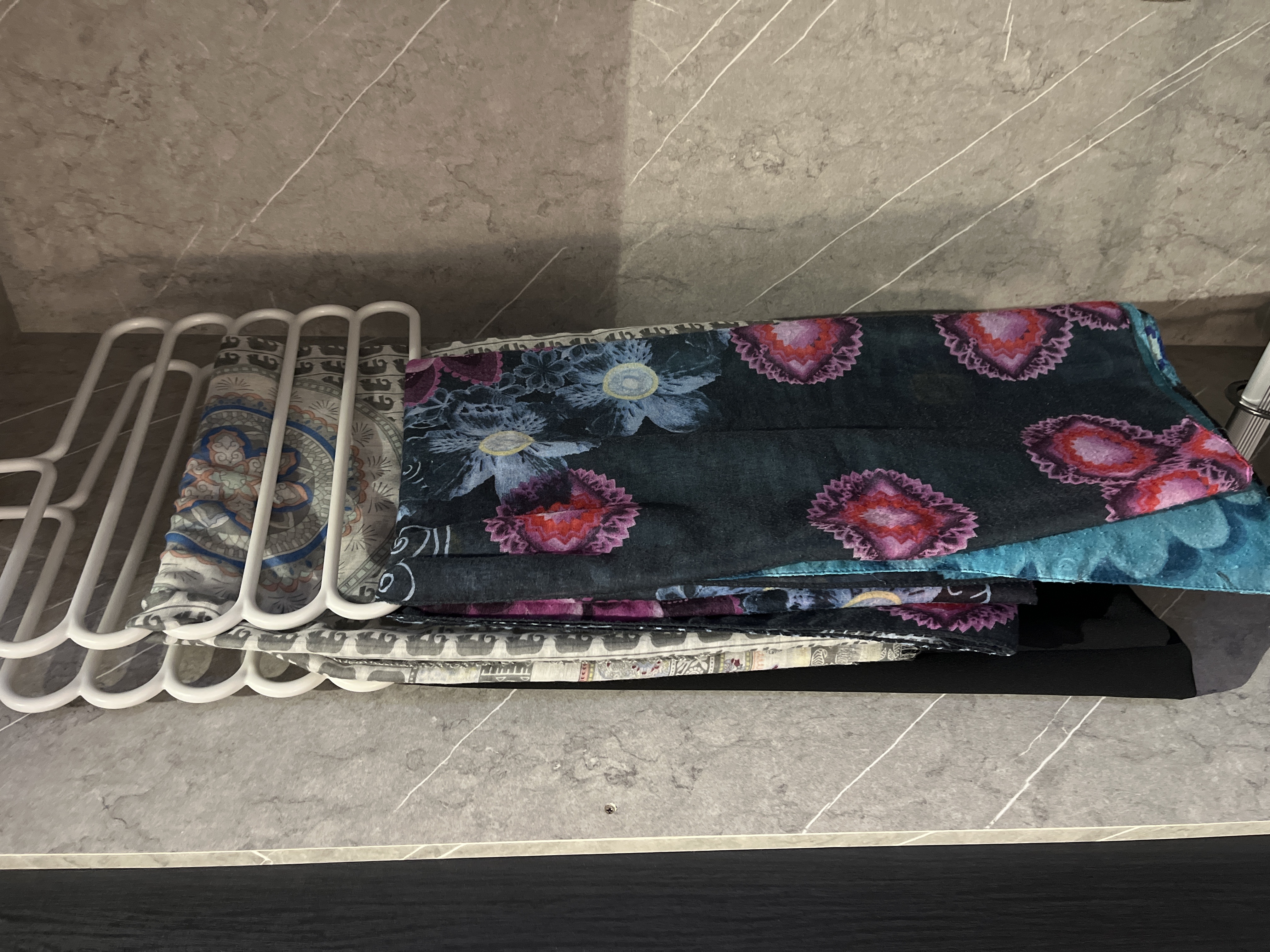Customer home photo 9: Haven’t got around to put all my scarfs on it. It’s gonna be useful.