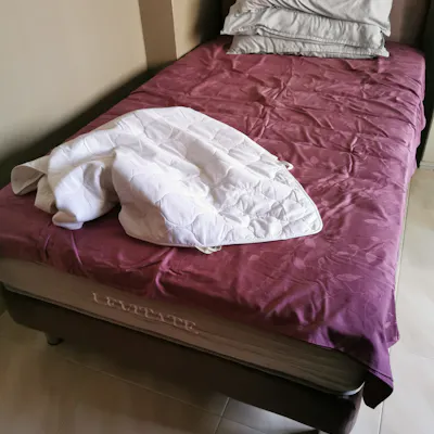 Customer home photo 31: It's such a massive upgrade from my springy single bed. There's more space and it's so comfy. Highly recommended