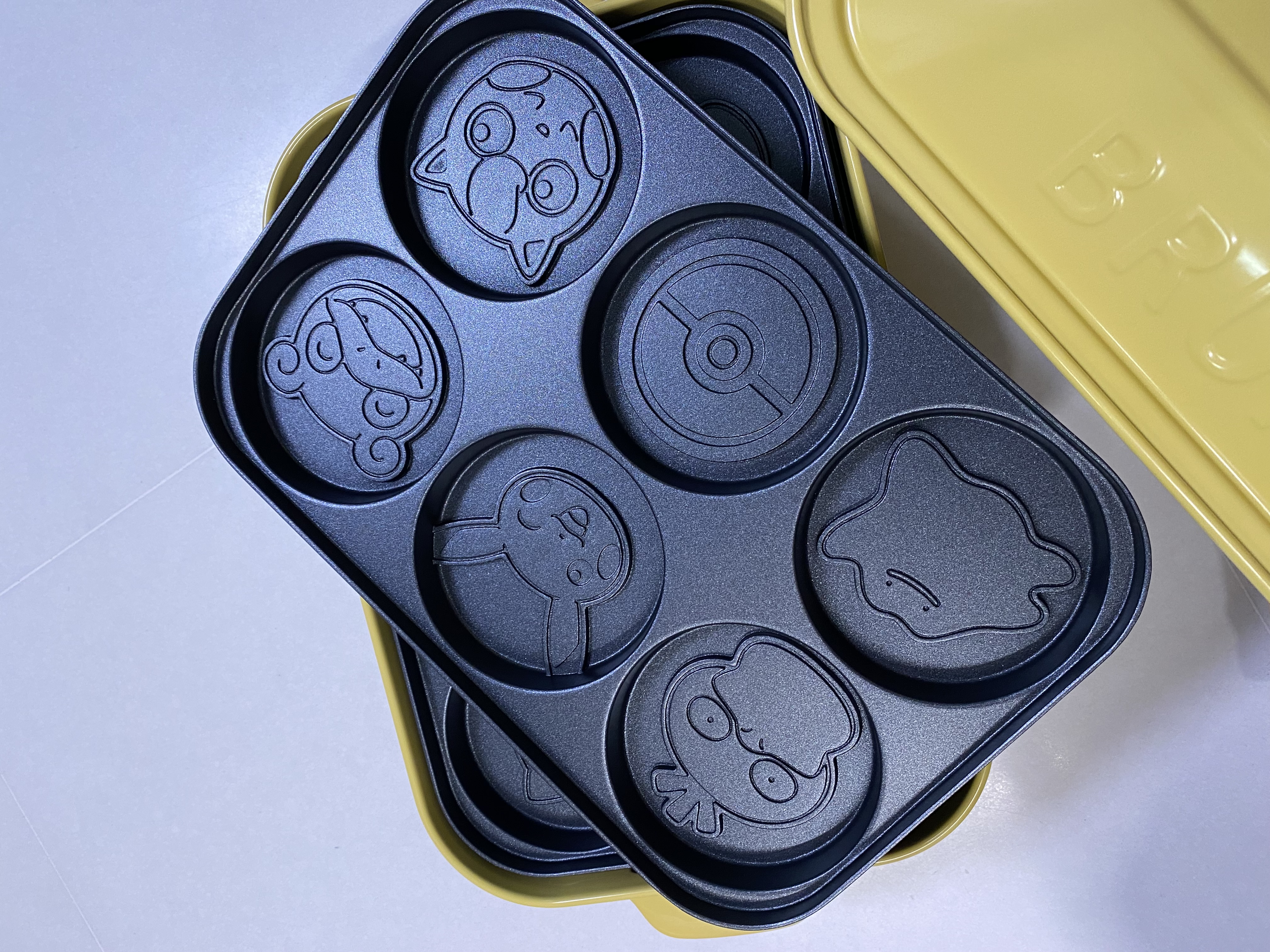 Customer home photo 1: Pictures are so cute!! My boys are so excited to do the pancakes by themselves! I personally like the pancake size a lot, slightly smaller than McDonald’s size.