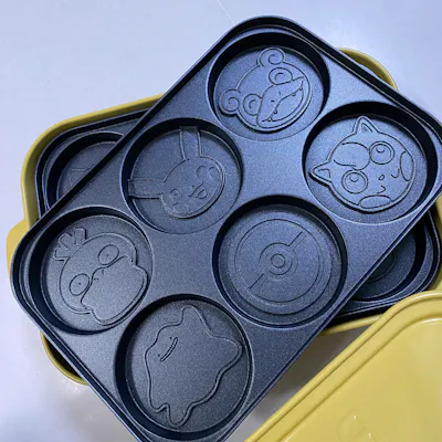 Customer home photo 1: Pictures are so cute!! My boys are so excited to do the pancakes by themselves! I personally like the pancake size a lot, slightly smaller than McDonald’s size.