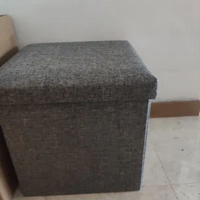 Customer home photo 2: Easy installation, good size for storage what doubles up as a stool.