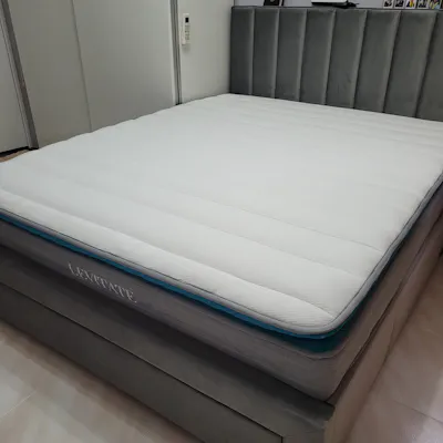 Customer home photo 30: Mattress is great, firm and comfy. Waiting 7 days to see its full potential but so far so comfy