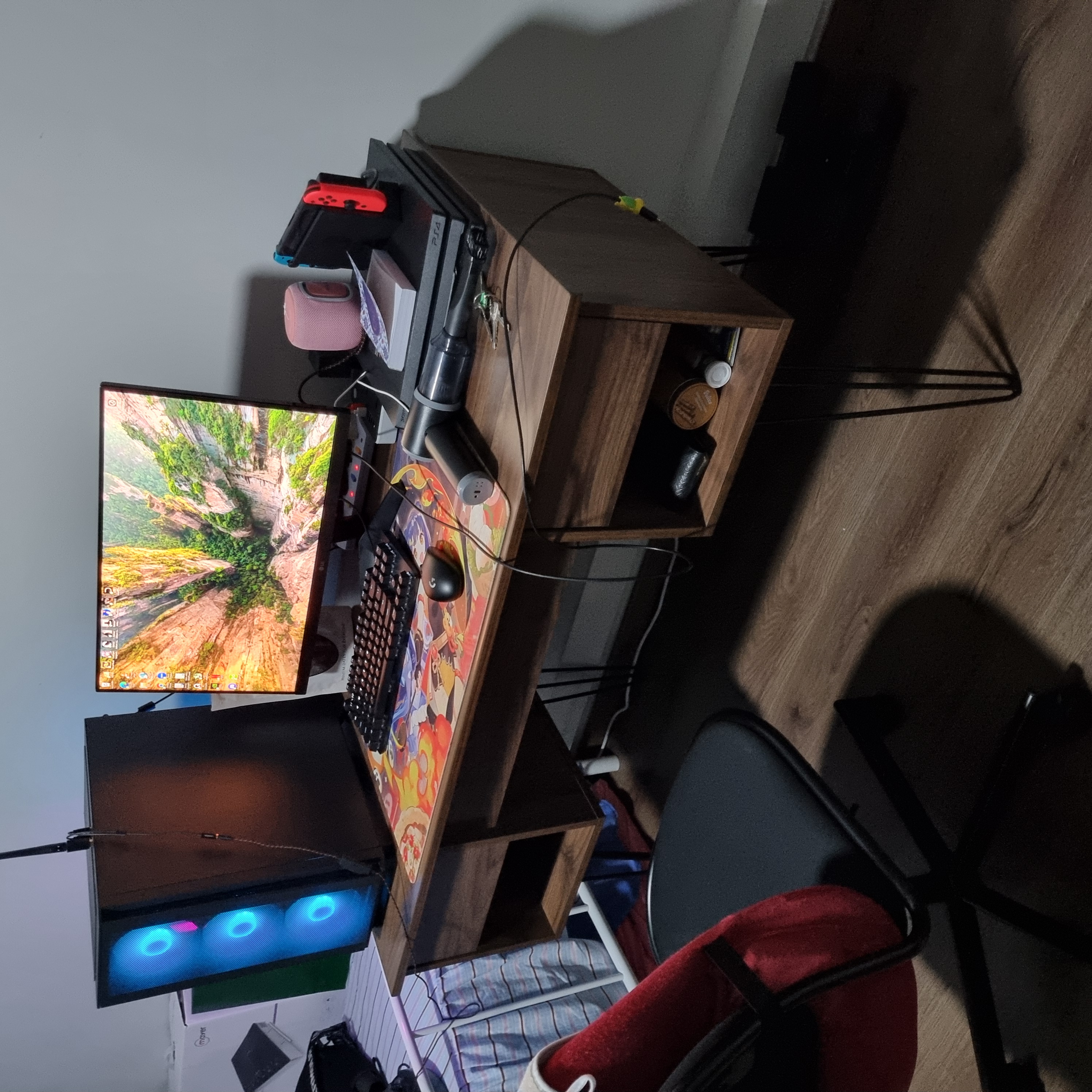 Sandra Study Table 1.2m - Walnut
