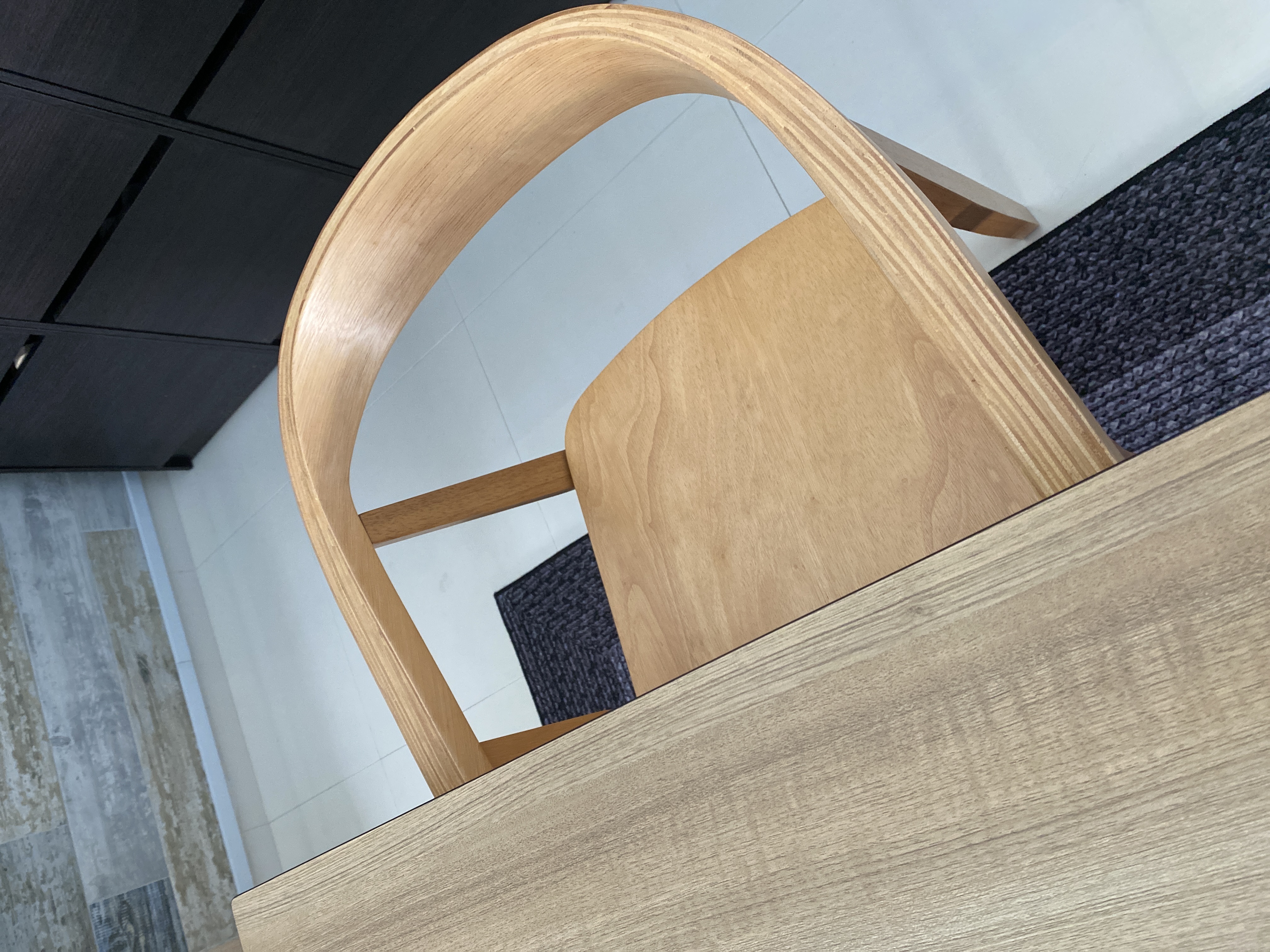 Customer home photo 12: Loves the sleek design. Colour matches well with my dining table. Affordable price. Highly recommended