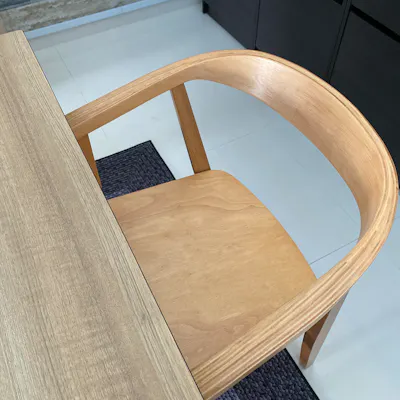 Customer home photo 12: Loves the sleek design. Colour matches well with my dining table. Affordable price. Highly recommended