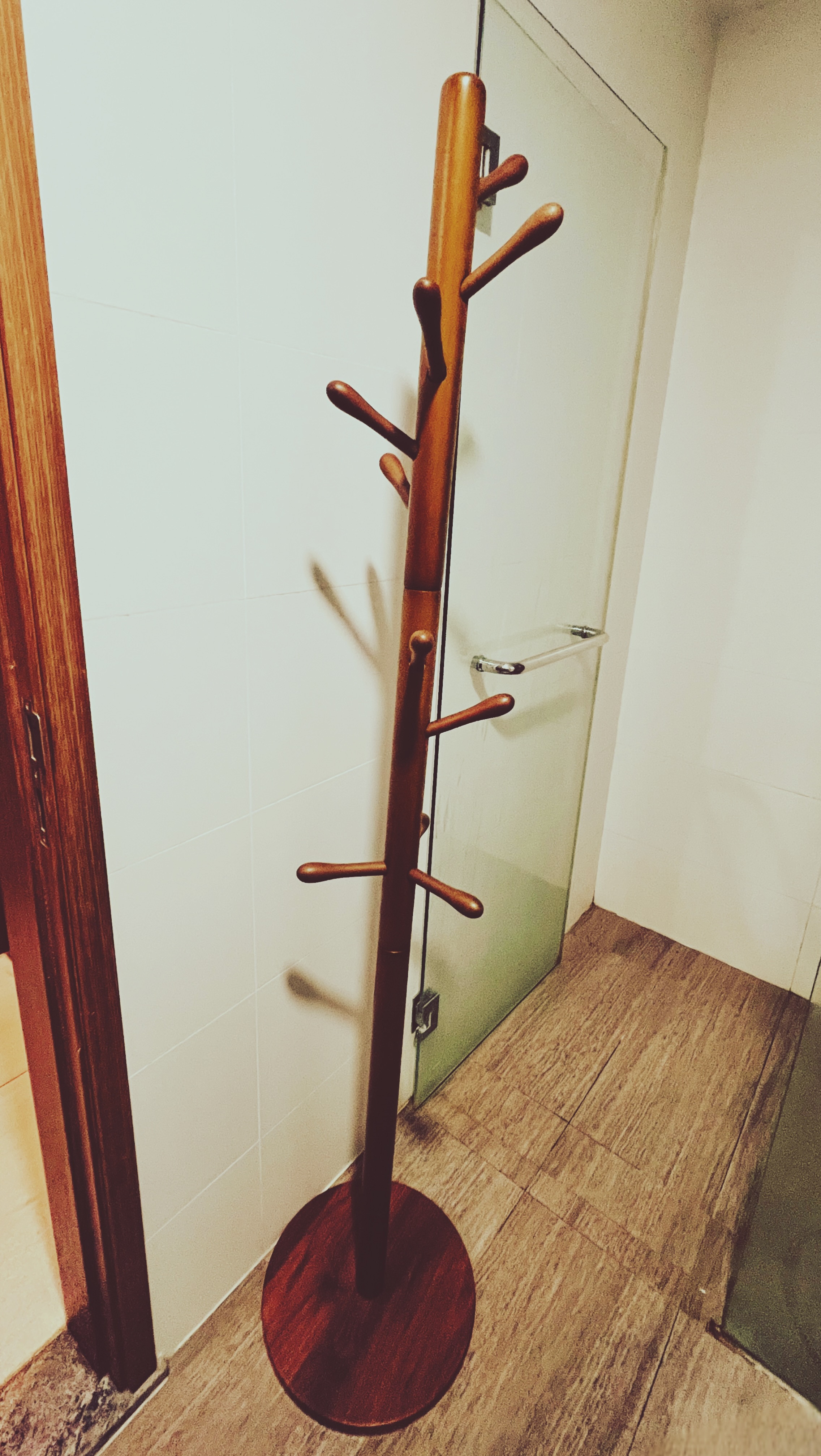 Eliza Wooden Branch Rack - Walnut