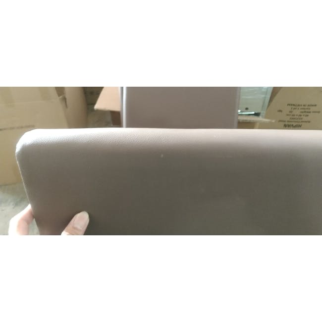 (As-is) Nora Dining Chair - Cocoa, Mocha (Faux Leather) - 8 - 8