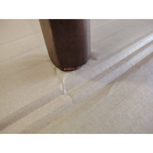 (As-is) Mendo Armchair - Espresso (Faux Leather) - 10